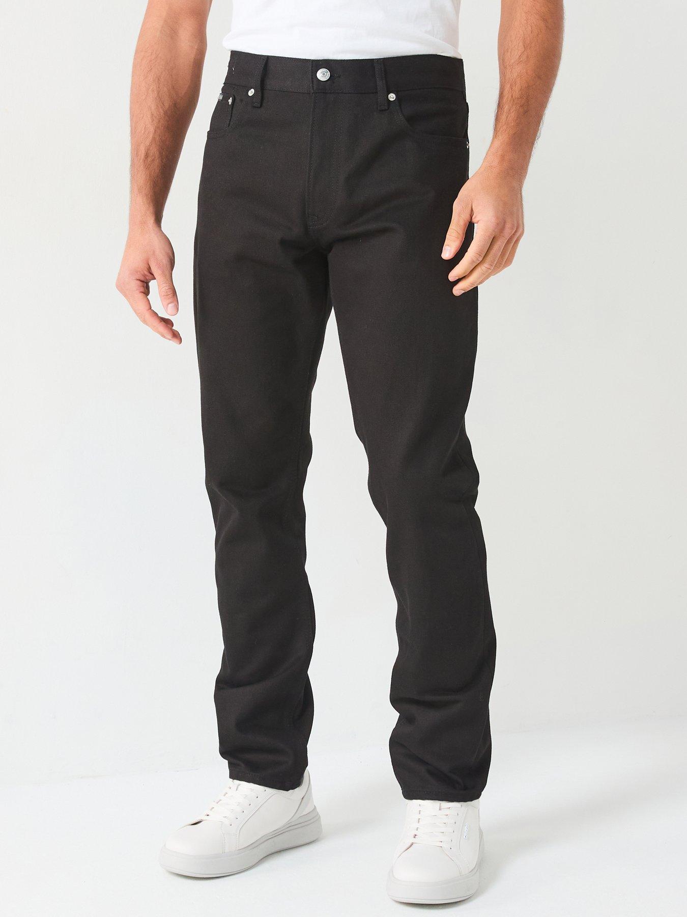 undefined Slim Straight Fit - Black