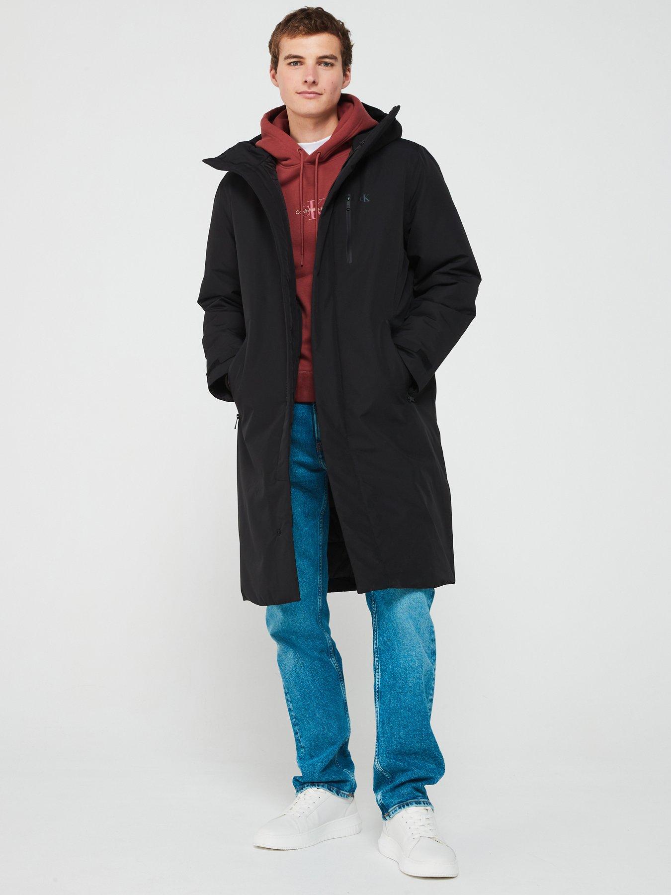 undefined Technical Longline Parka - Black