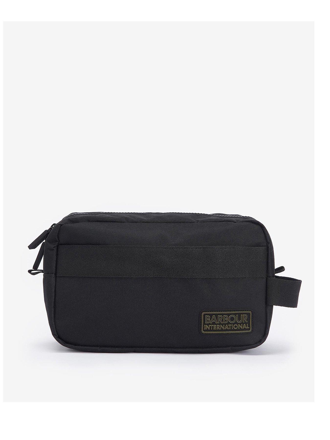 Barbour International Knockhill Essential Washbag - Black