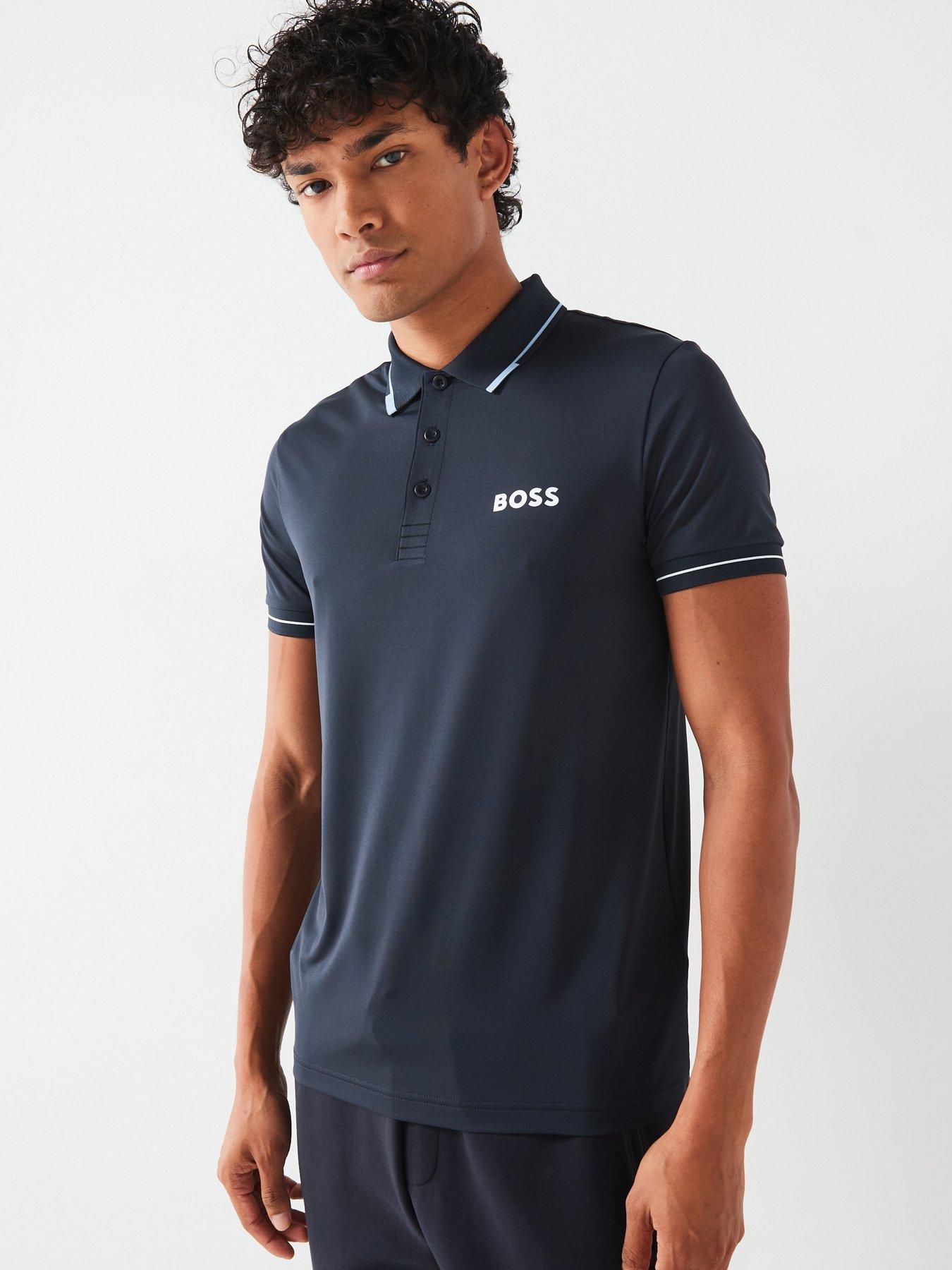 undefined Paul Pro Slim Fit Polo Shirt - Dark Blue