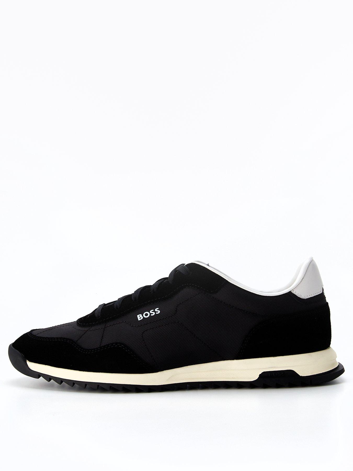 undefined Zayn Low Profile Nylon/suede Lace Sneaker - Black/white