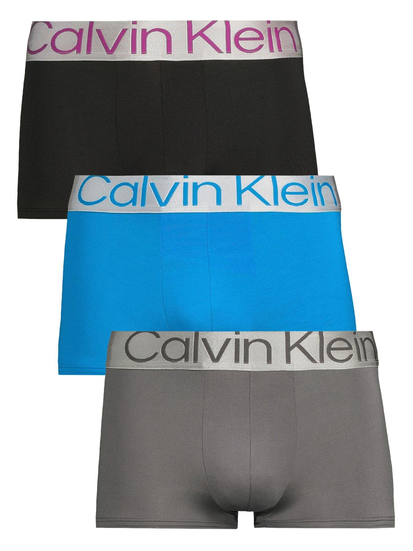 Calvin Klein: Low Rise 3 Pack Trunks - Multi