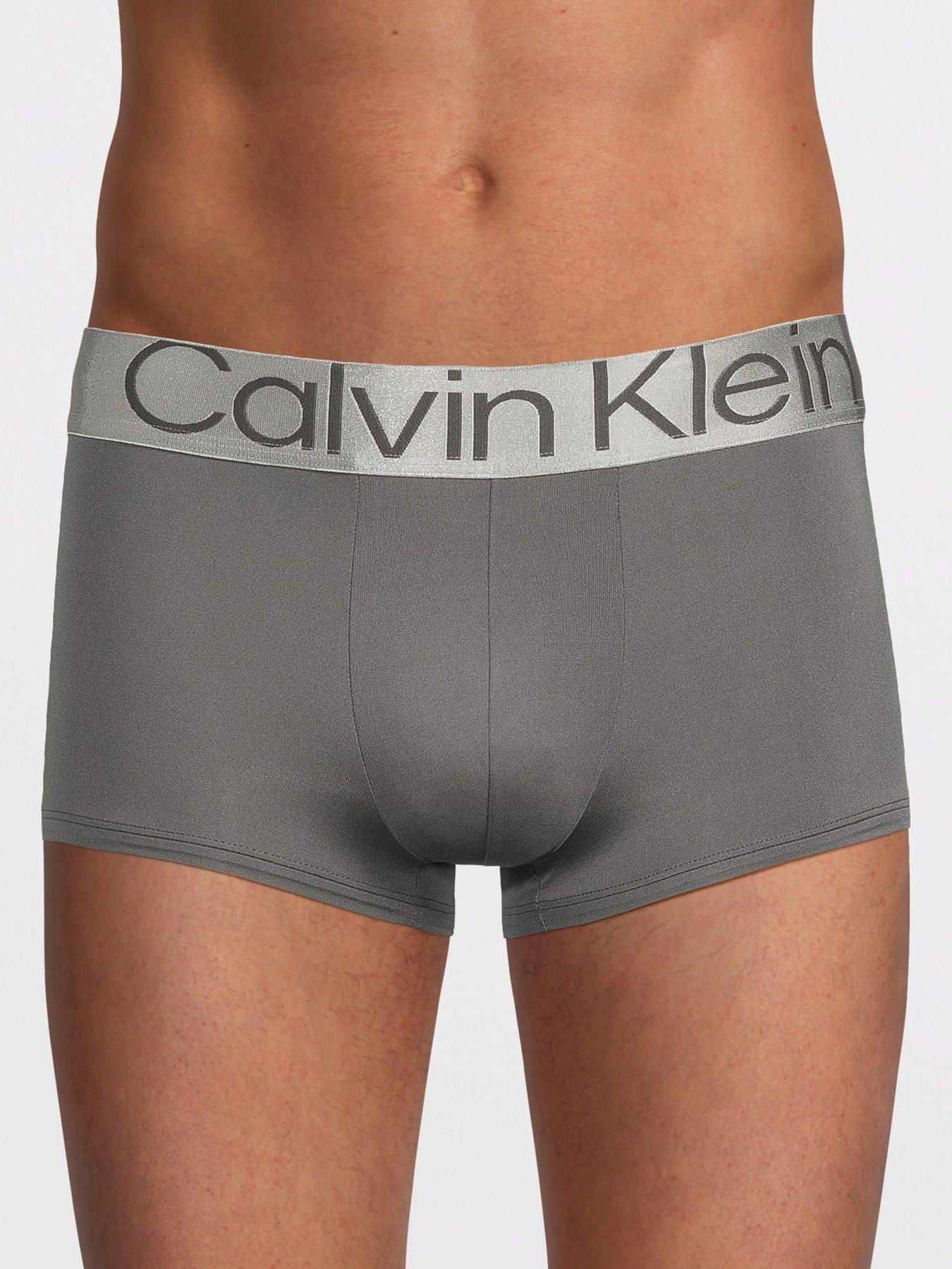Image 2 of 3 of Calvin Klein Low Rise 3 Pack Trunks - Multi