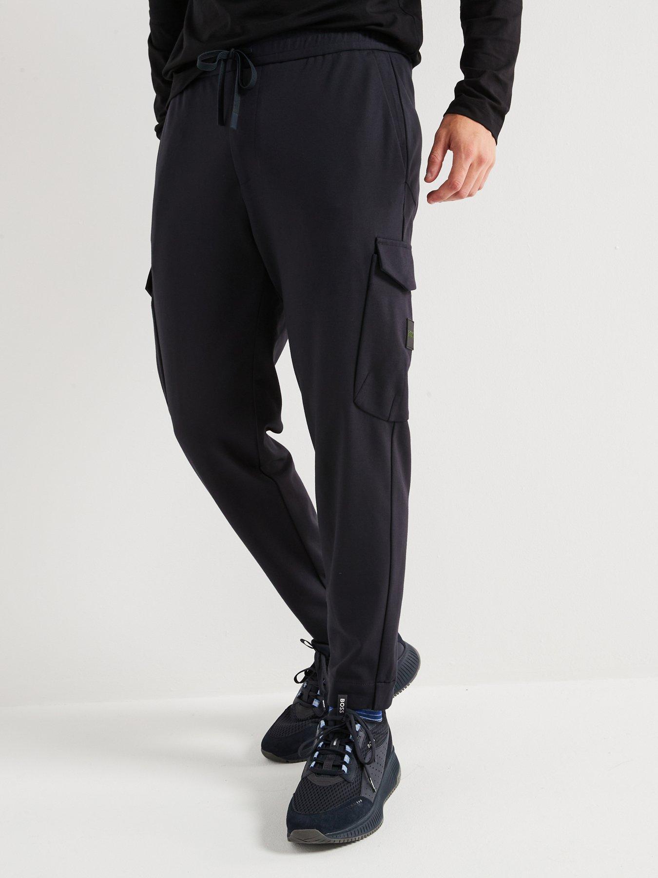 undefined T Urbanex-cargo-j Tapered Fit Cargo Pants - Dark Blue