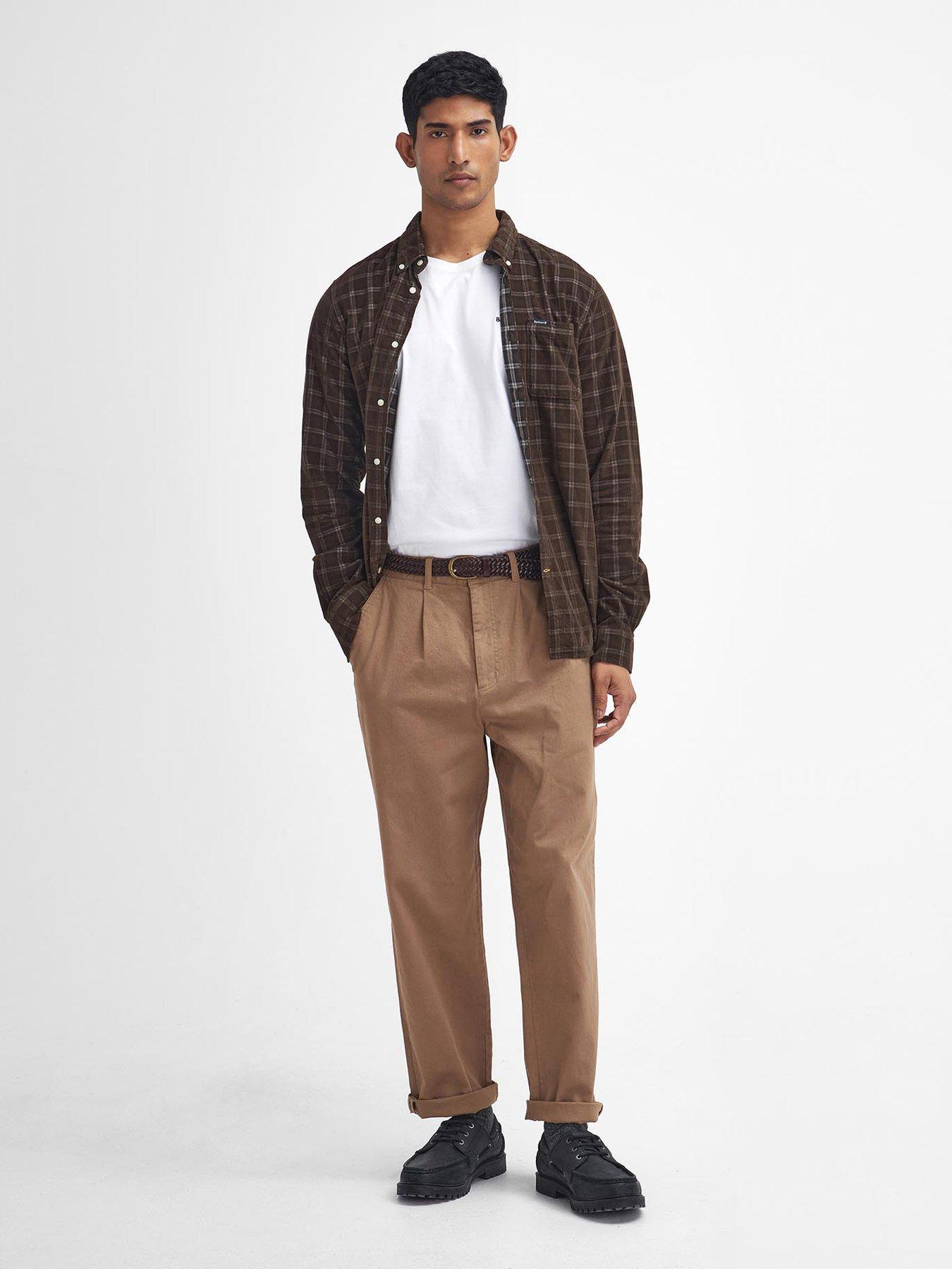 Barbour twill trousers online