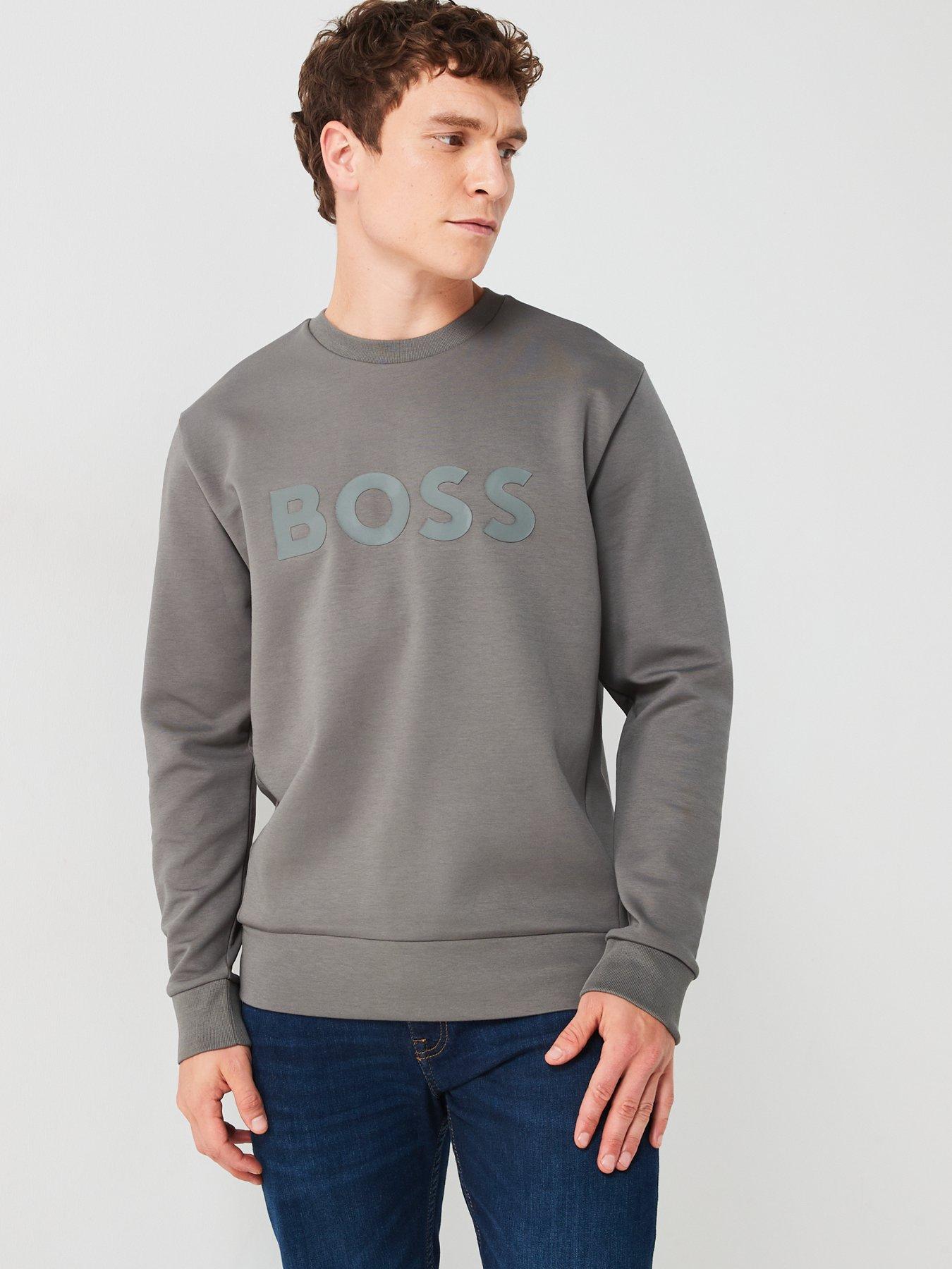 Mens boss sweatshirt sale best sale