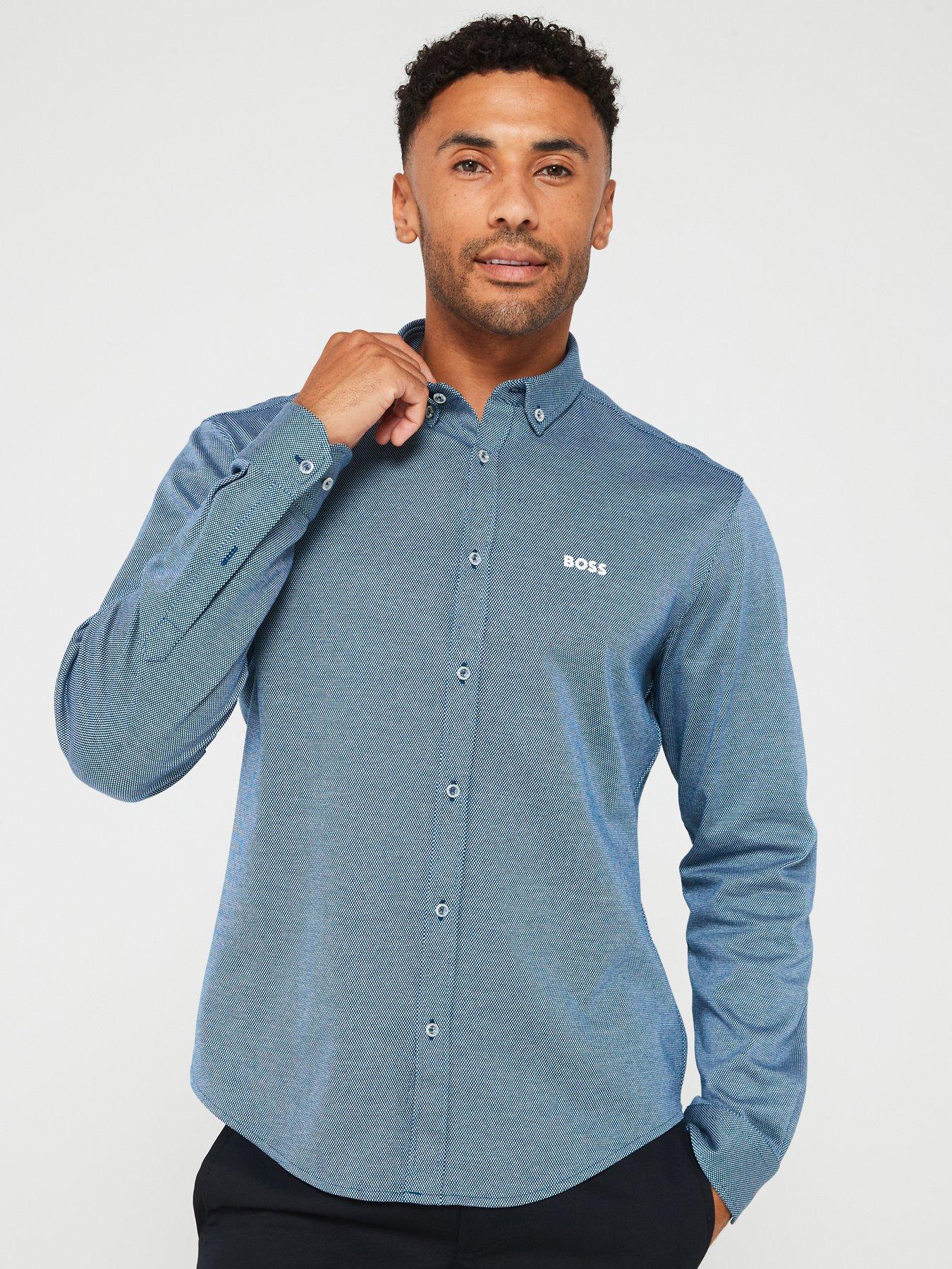 undefined B Motion Regular Fit Long Sleeve Shirt - Blue