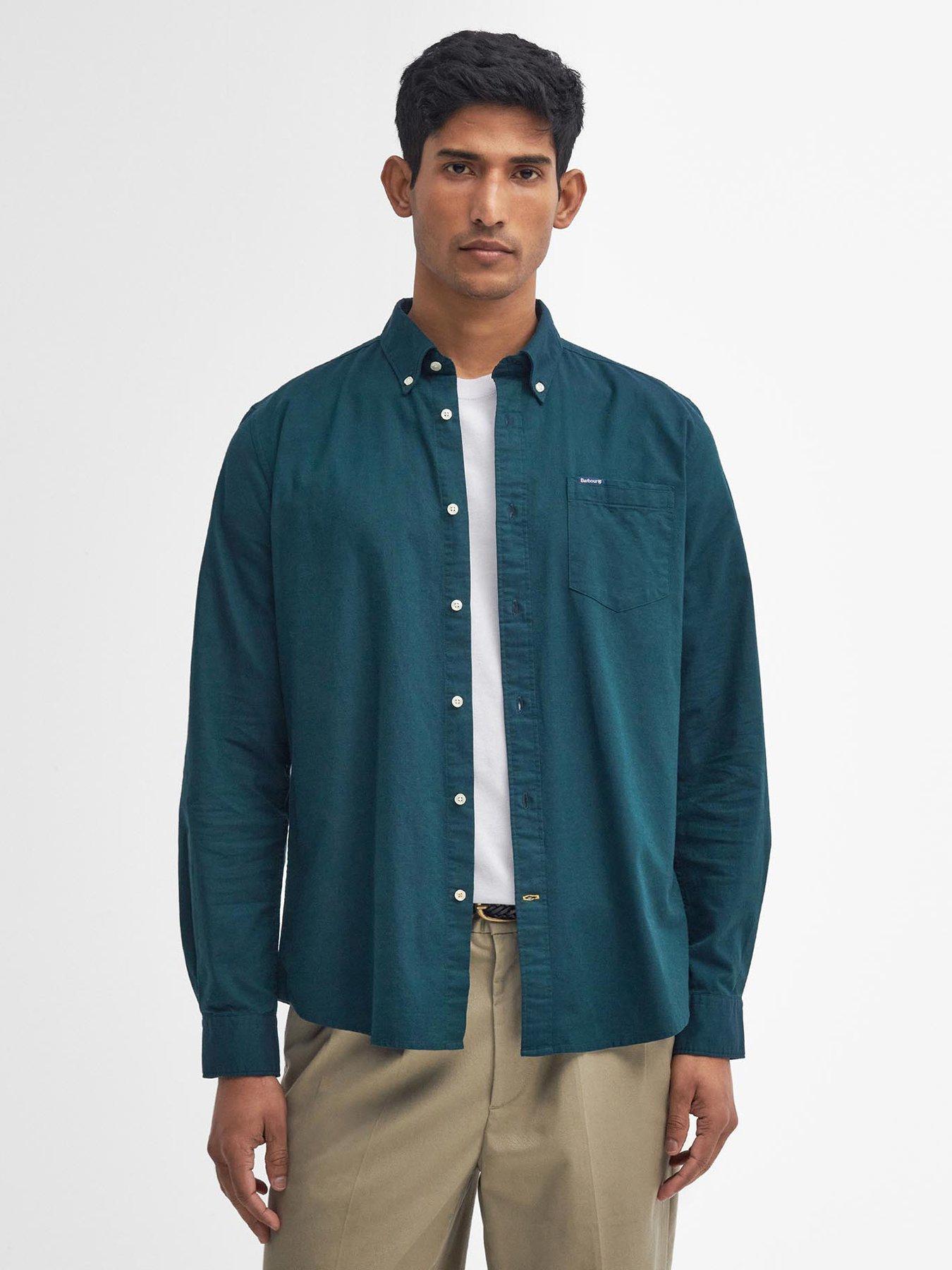 Shirts Barbour Green Regular Fit Men Very