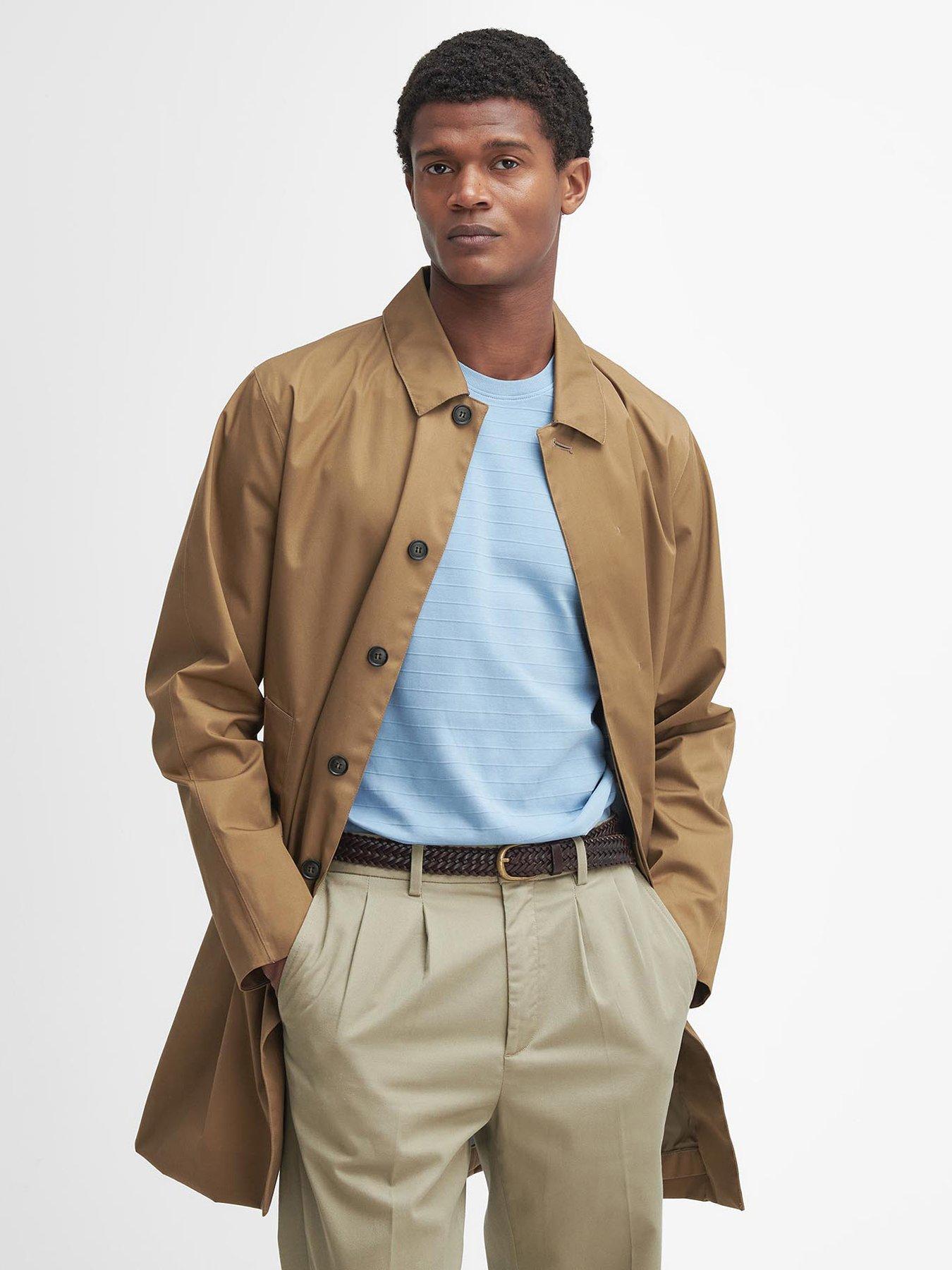 Khaki mac jacket best sale