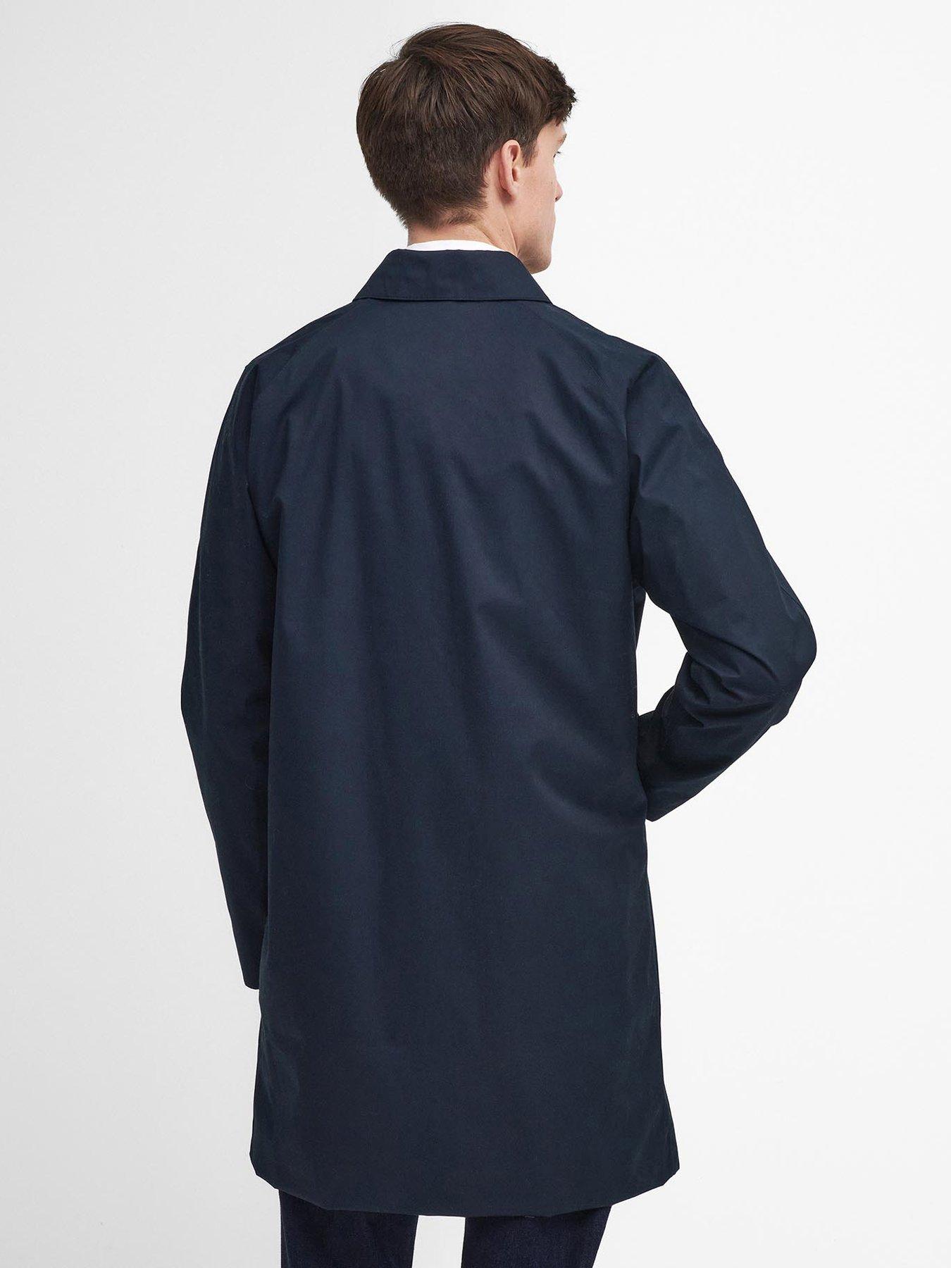 Barbour Lorden Waterproof Mac Jacket Navy Very