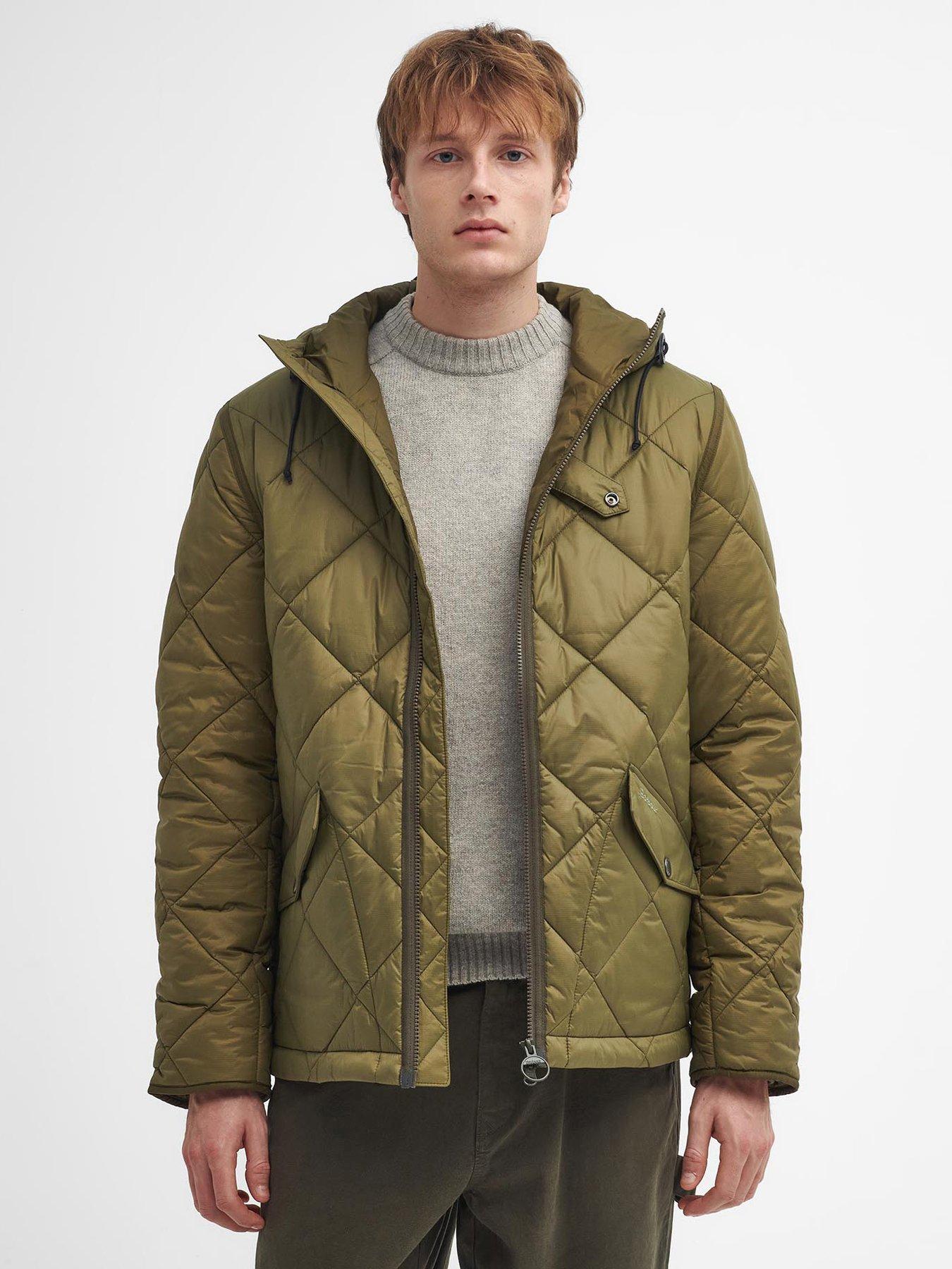undefined Re-Engineered Endurance Quilted Jacket - Light Green
