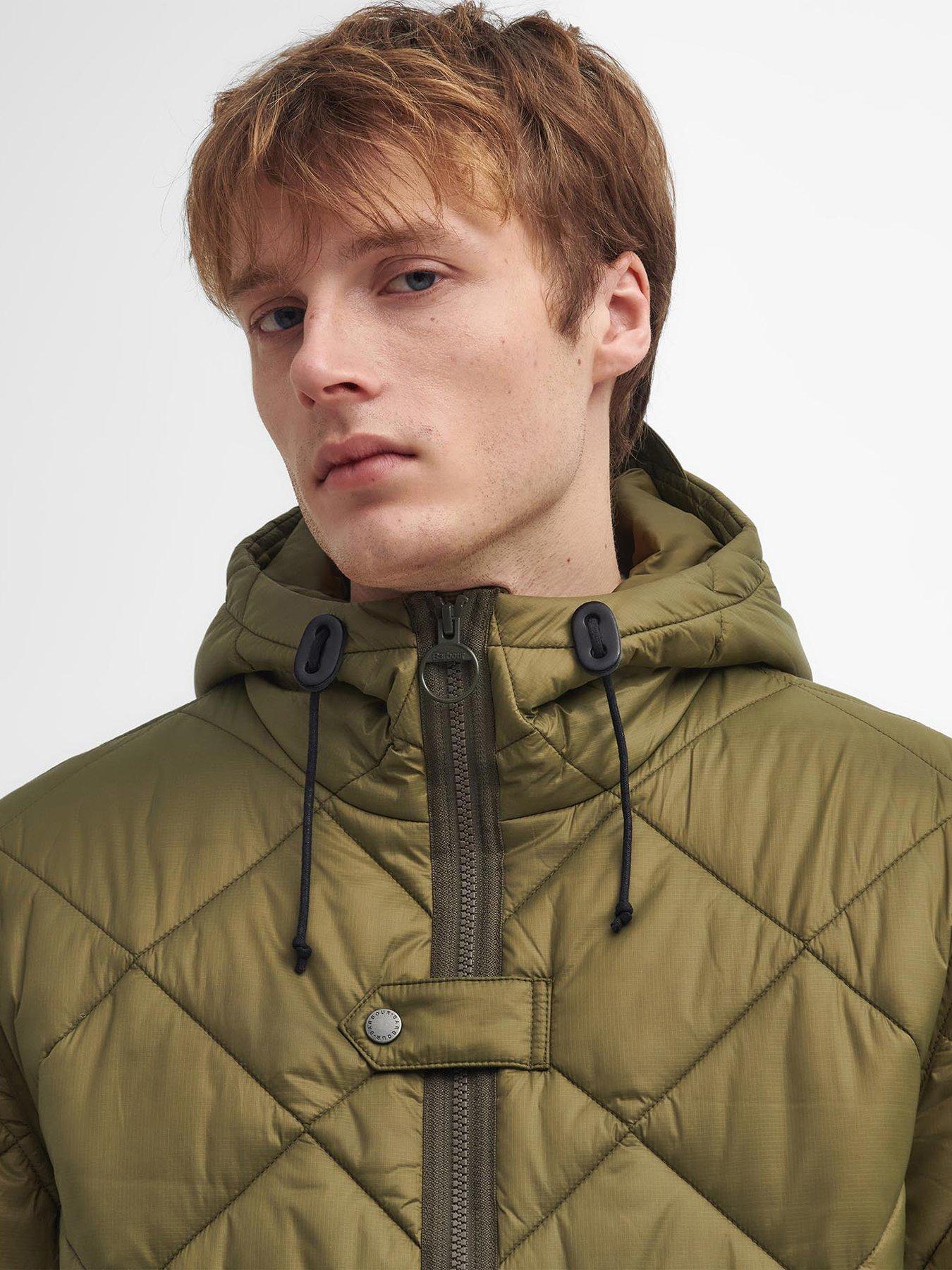 Barbour Re Engineered Endurance Quilted Jacket Light Green