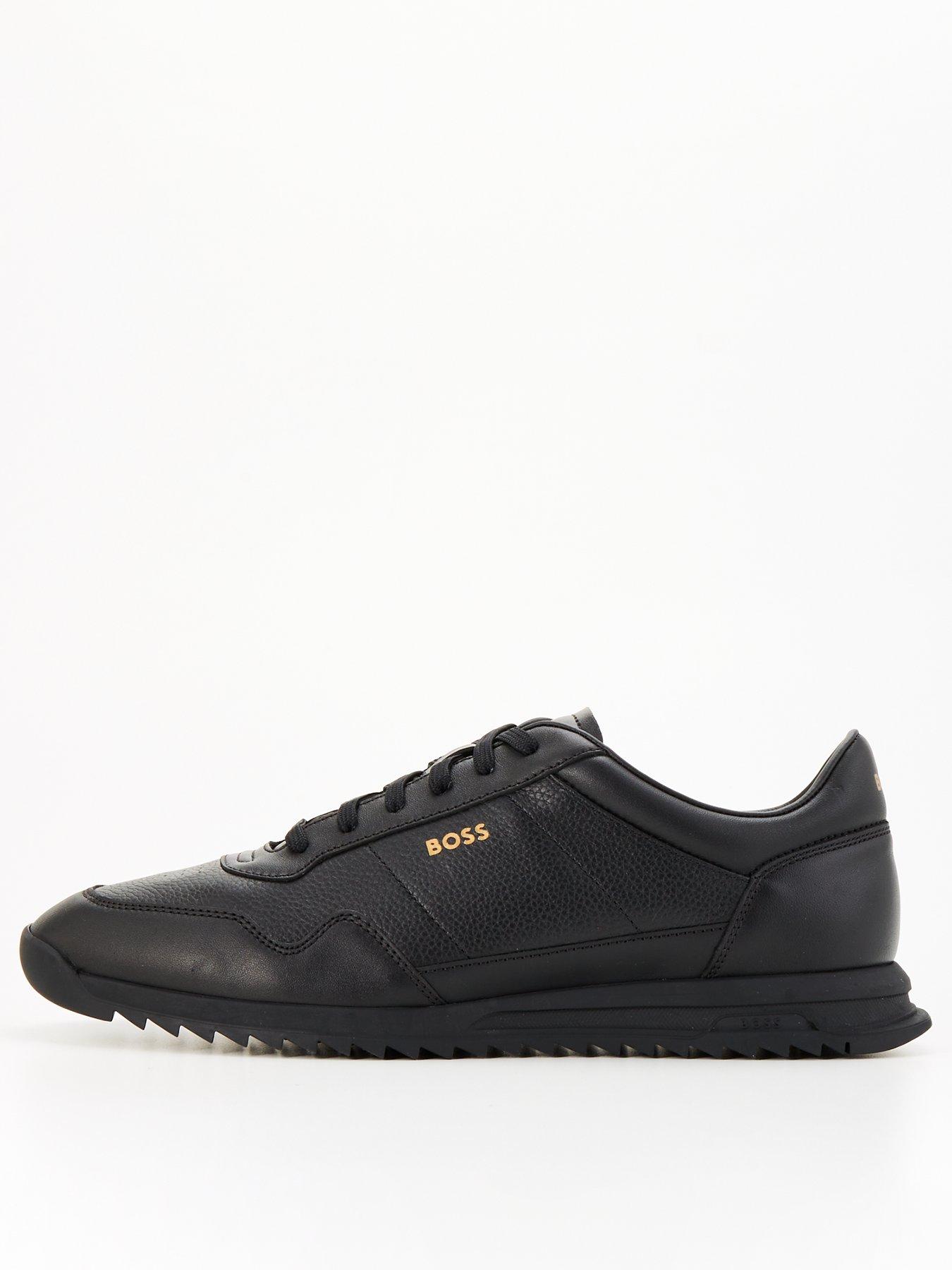BOSS Zayn Low Profile Leather Lace Sneaker Very