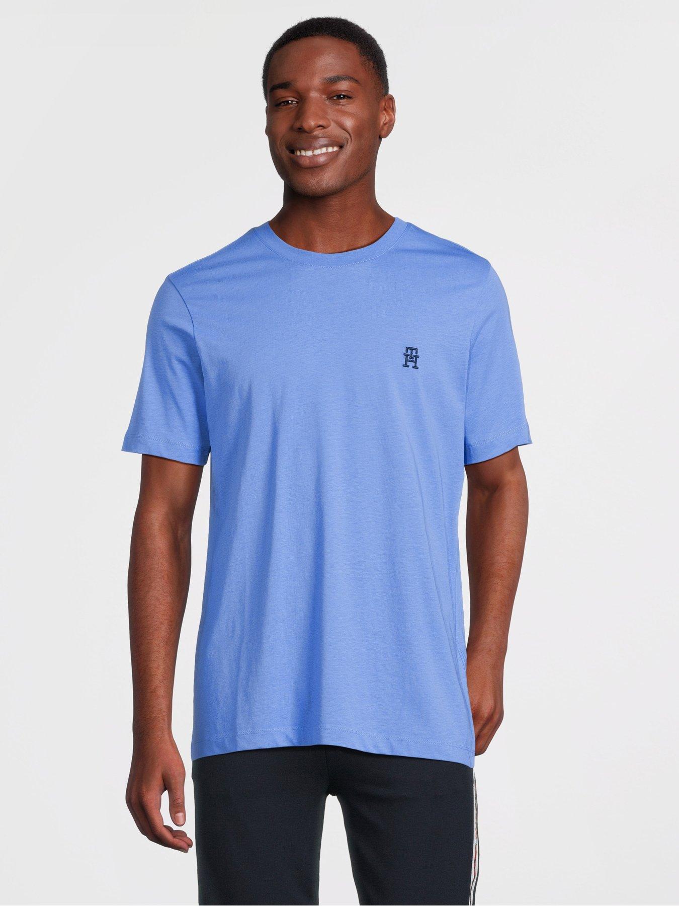 Tommy Jeans Monogram T Shirt Blue