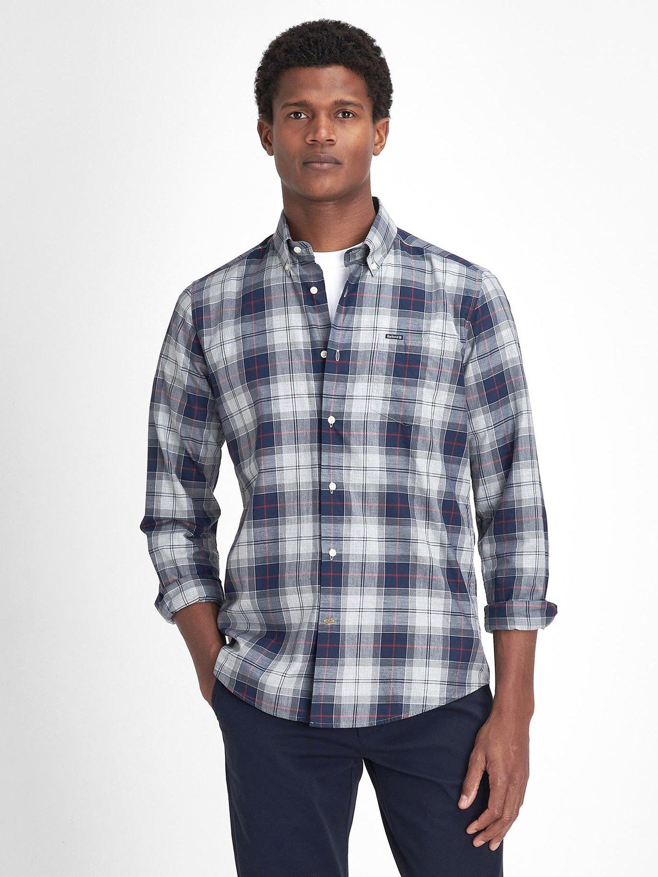 Blue barbour shirt hotsell