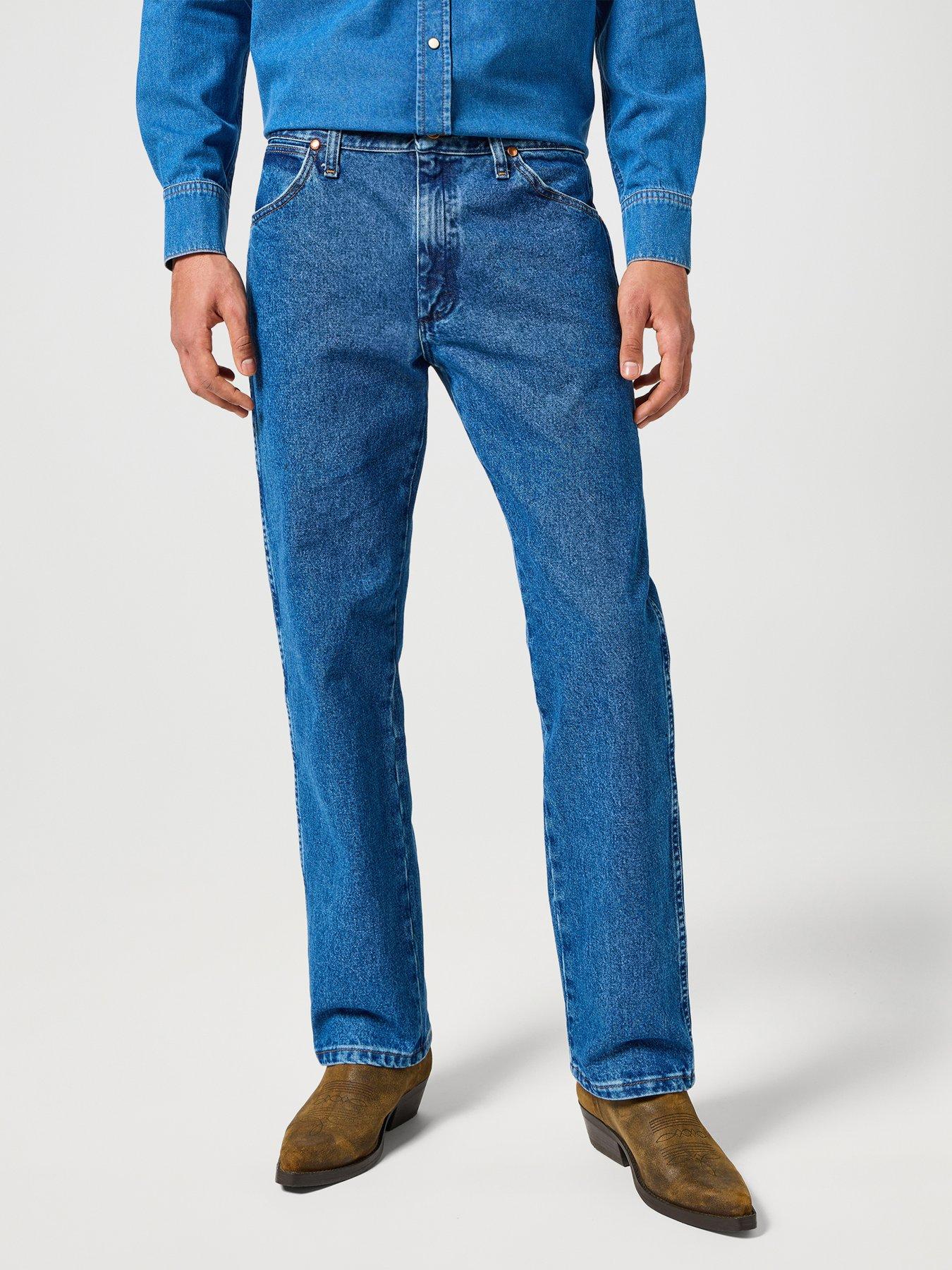 Wrangler 13MWZ Regular Straight Jeans - Blue