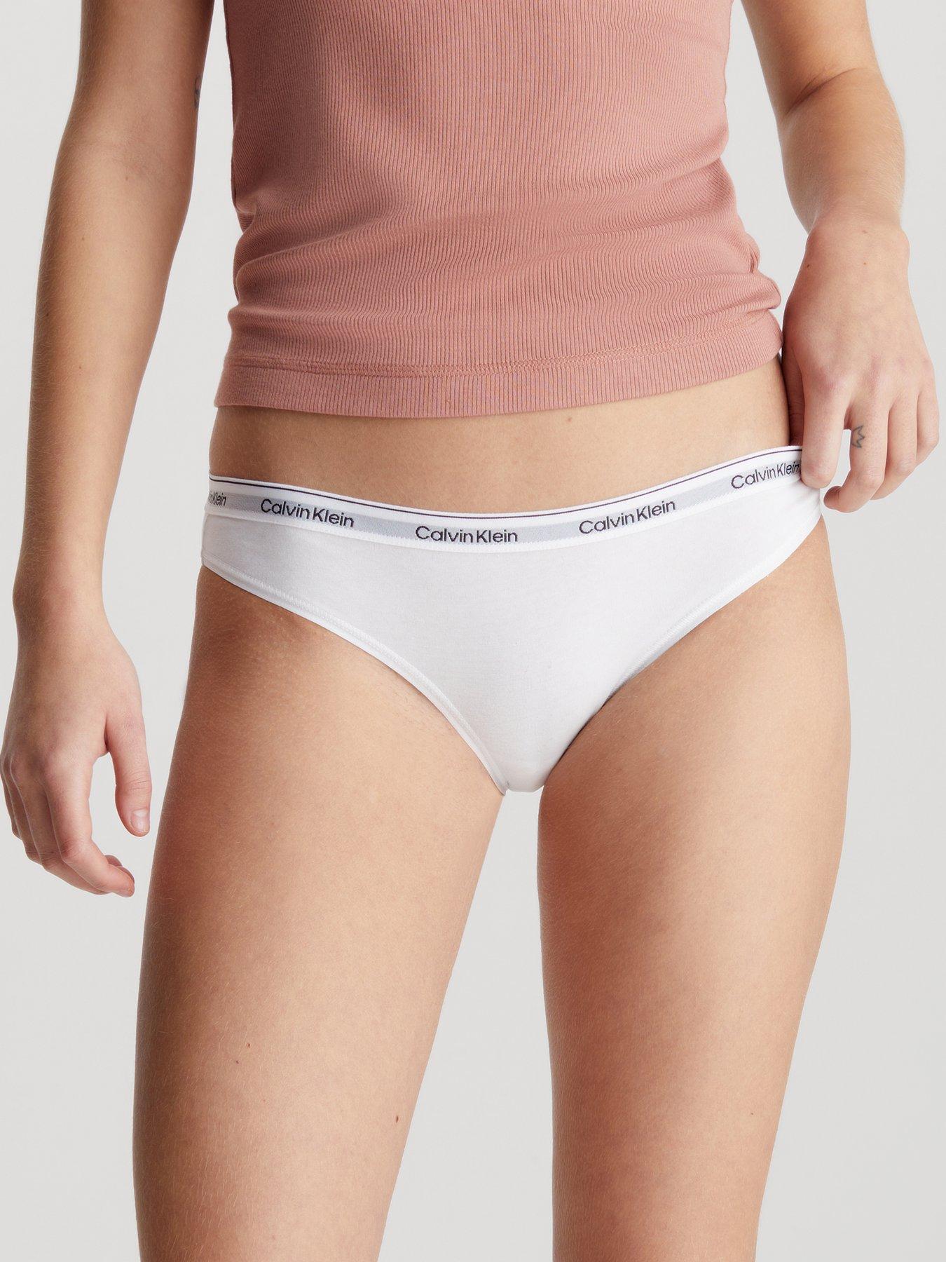 Image 3 of 4 of Calvin Klein 3 Pack Brief - White