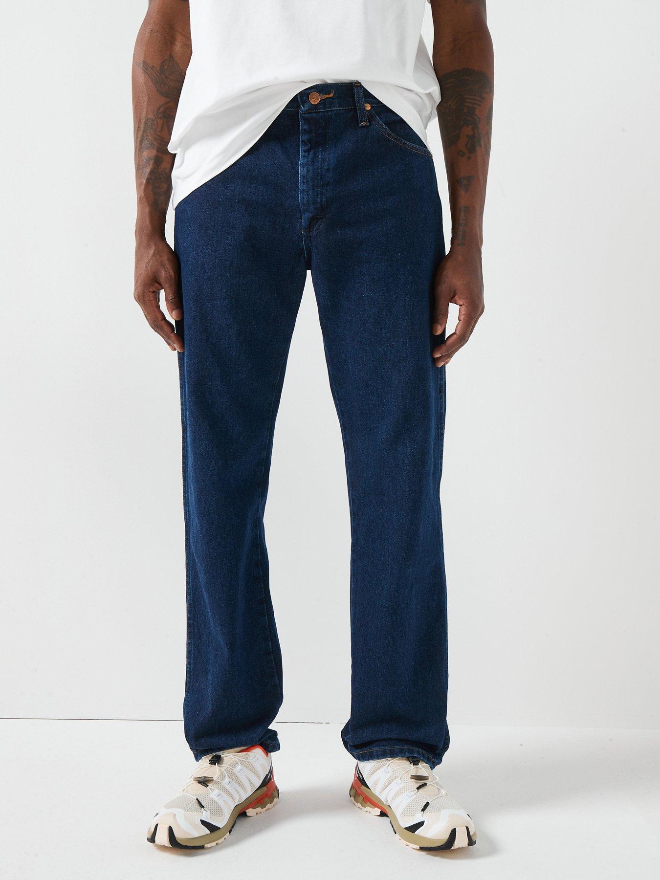 Wrangler 13Mwz Regular Straight Jeans - Dark Blue