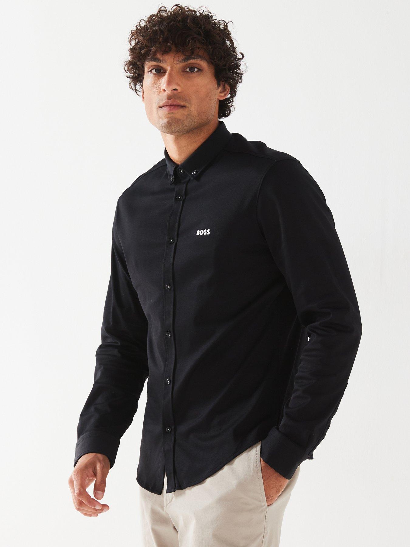 undefined B Motion Regular Fit Long Sleeve Shirt - Black