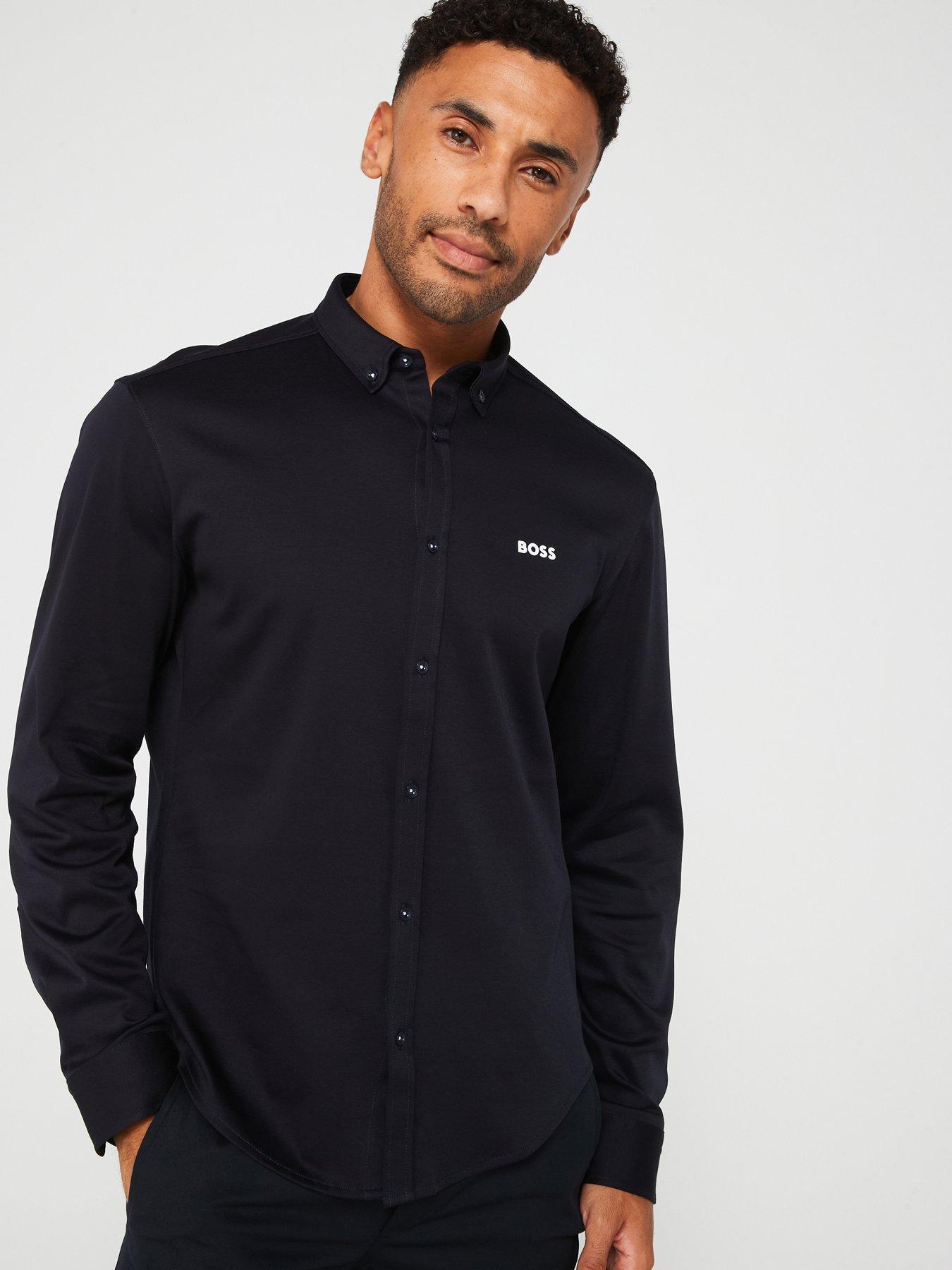 undefined B Motion Regular Fit Long Sleeve Shirt - Dark Blue