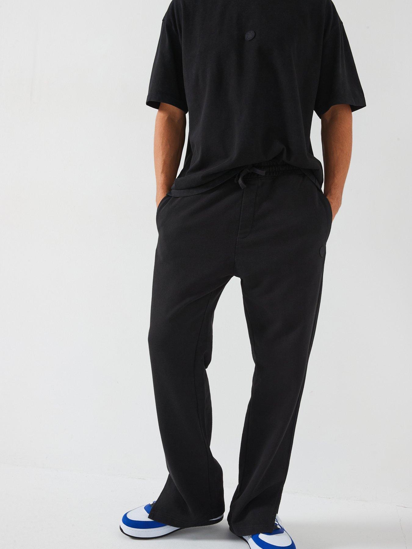 Men All Black Friday Deals XXL Joggers Very