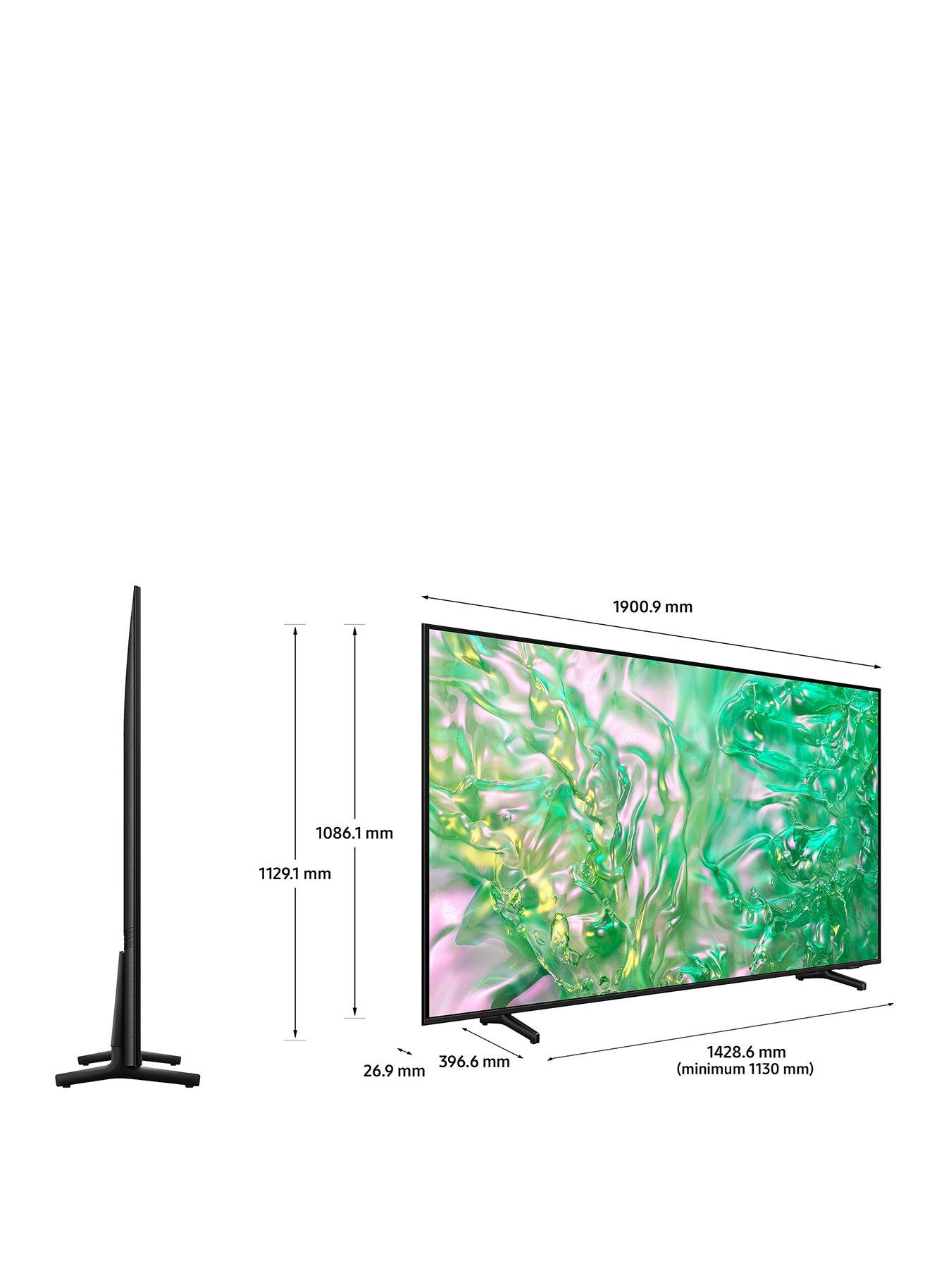 Image 2 of 7 of Samsung DU8000, 85-inch, Crystal UHD, Airslim, 4K Smart TV