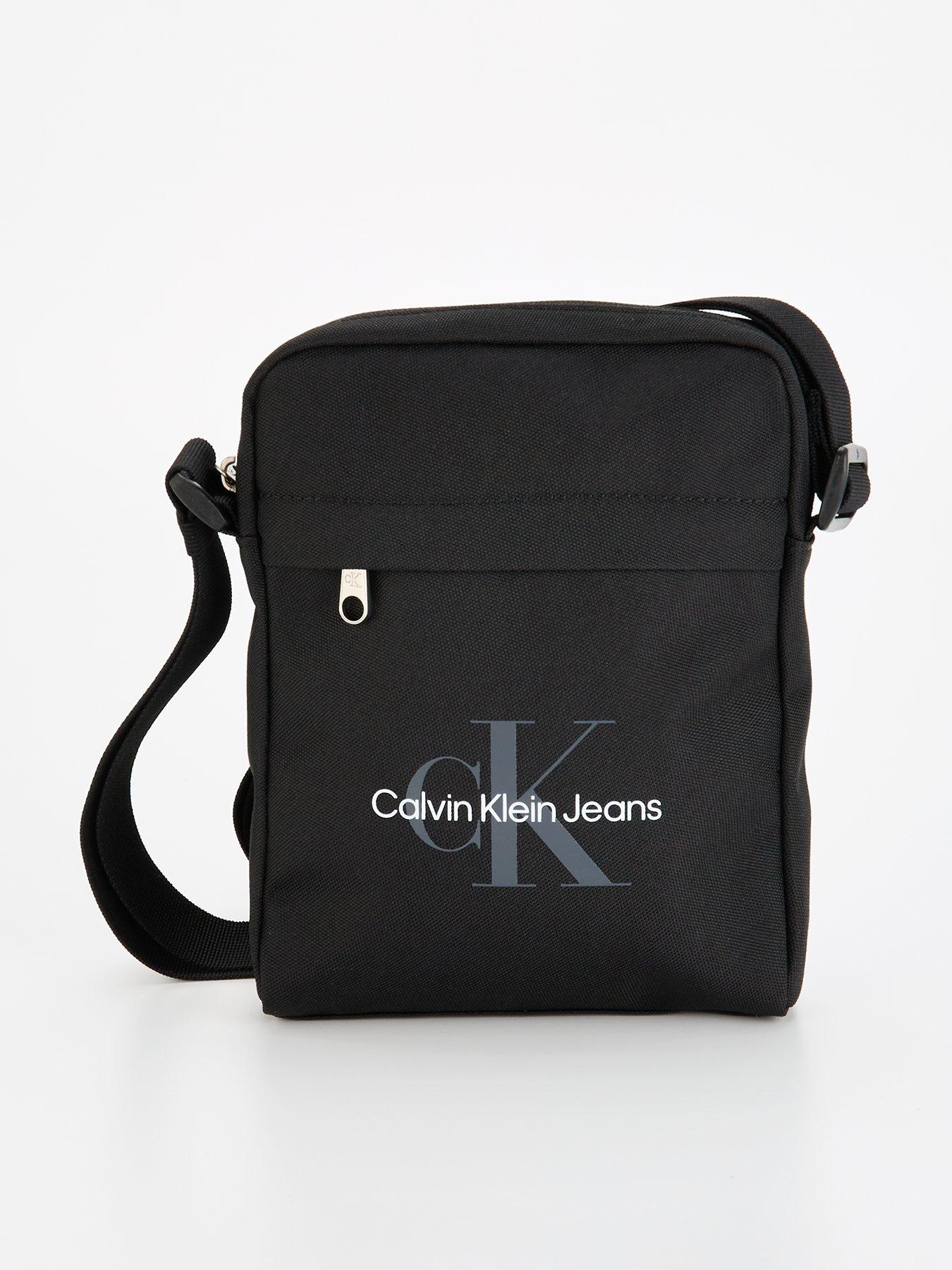 Calvin Klein Remote Textured Small Hangable Washbag - Black | Very  