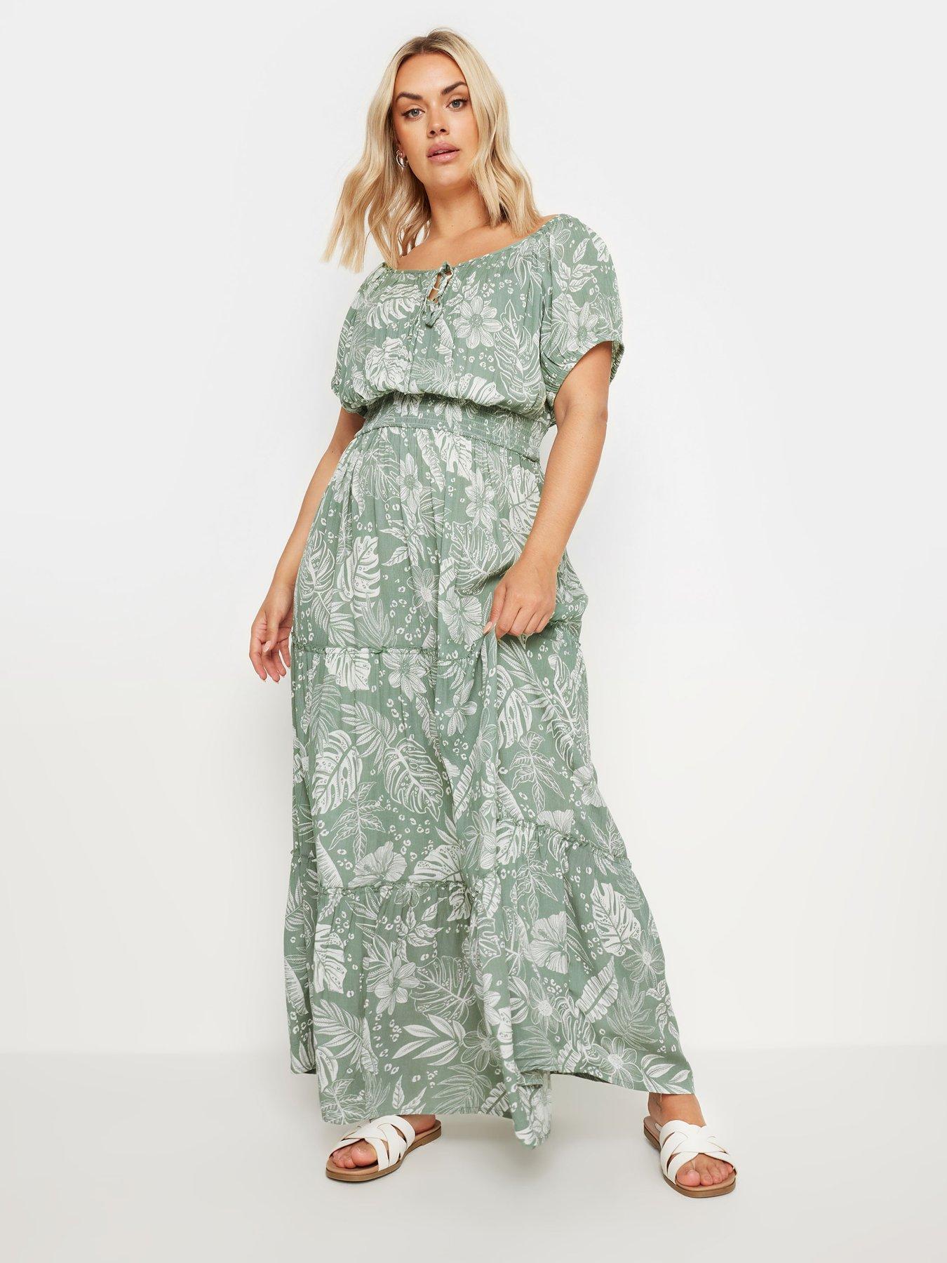 Plus size gypsy maxi dress online