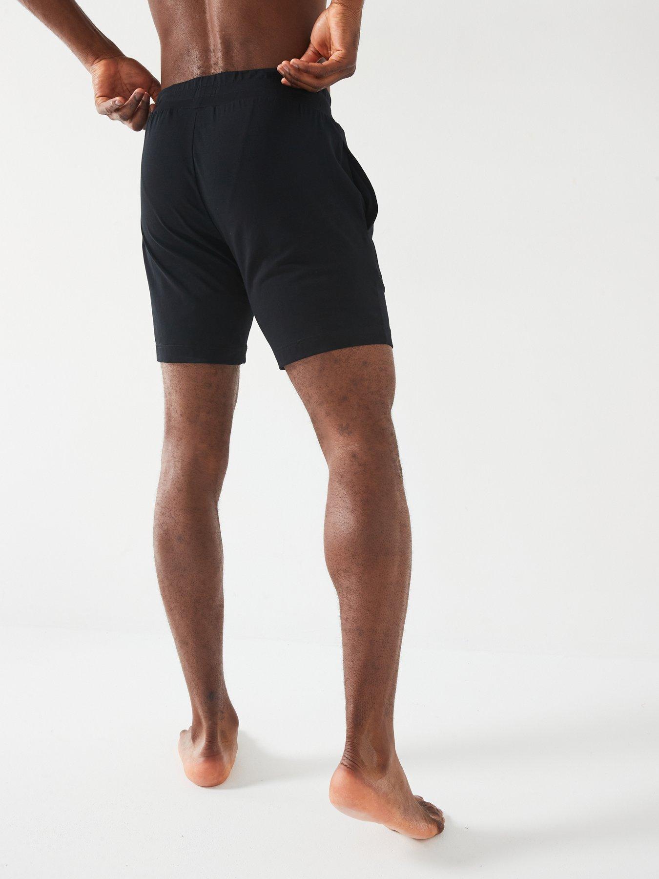 Image 2 of 4 of HUGO Laze Loungewear Shorts - Black
