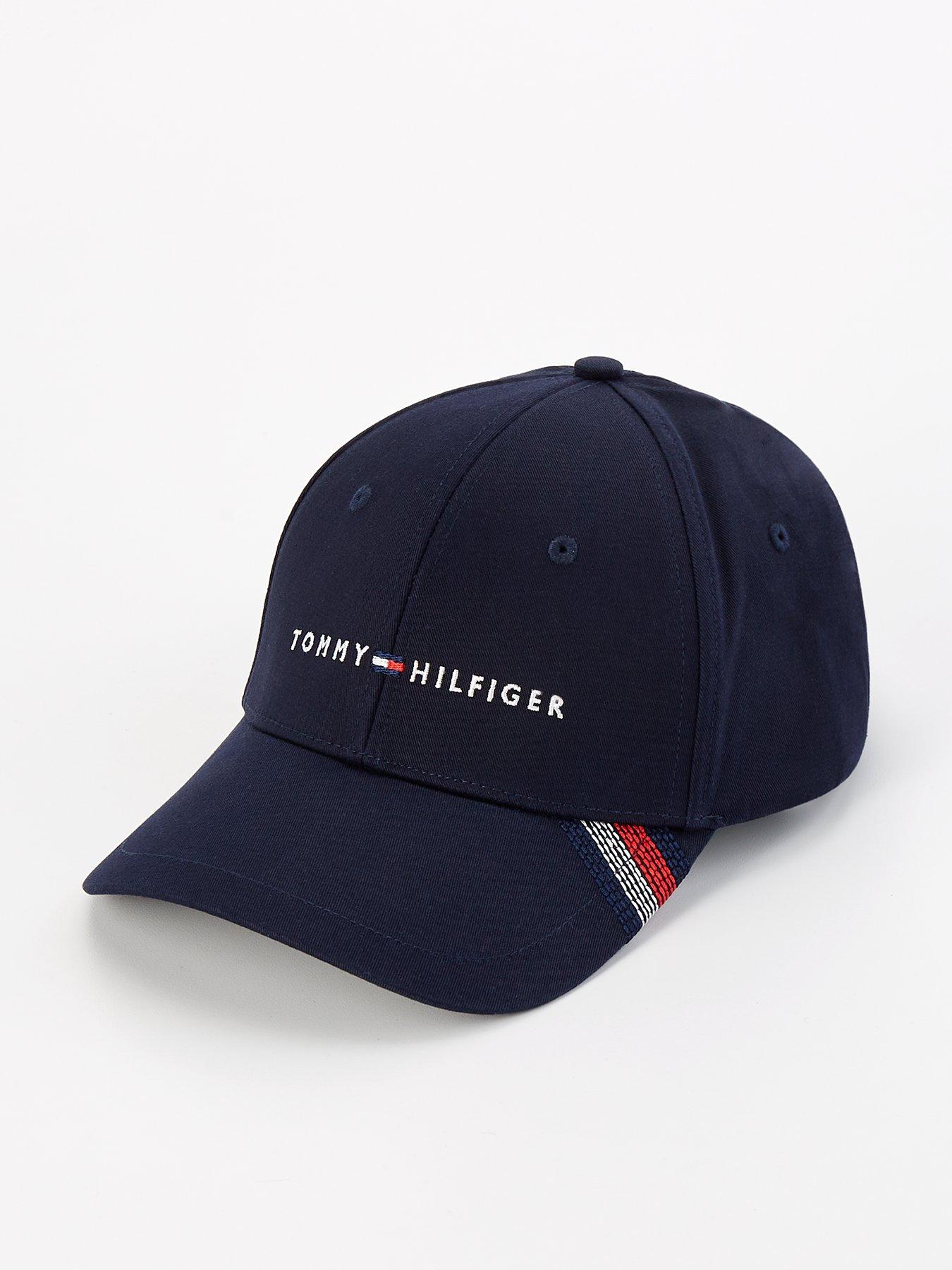 Tommy Jeans Heritage Corduroy Baseball Cap Black Very