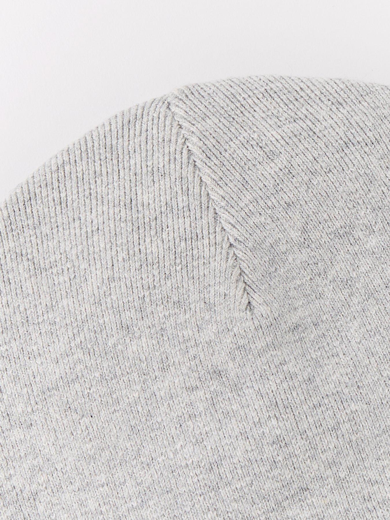 Image 4 of 4 of Tommy Jeans Linear Logo Beanie Hat - Light Grey