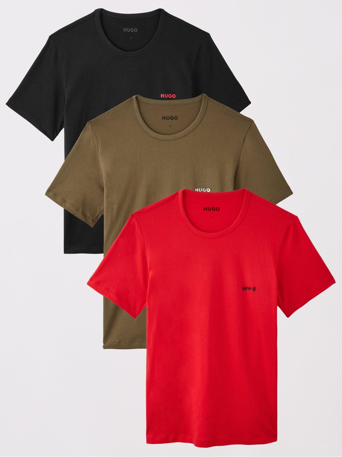 undefined 3 Pack Logo Loungewear T-shirt - Multi