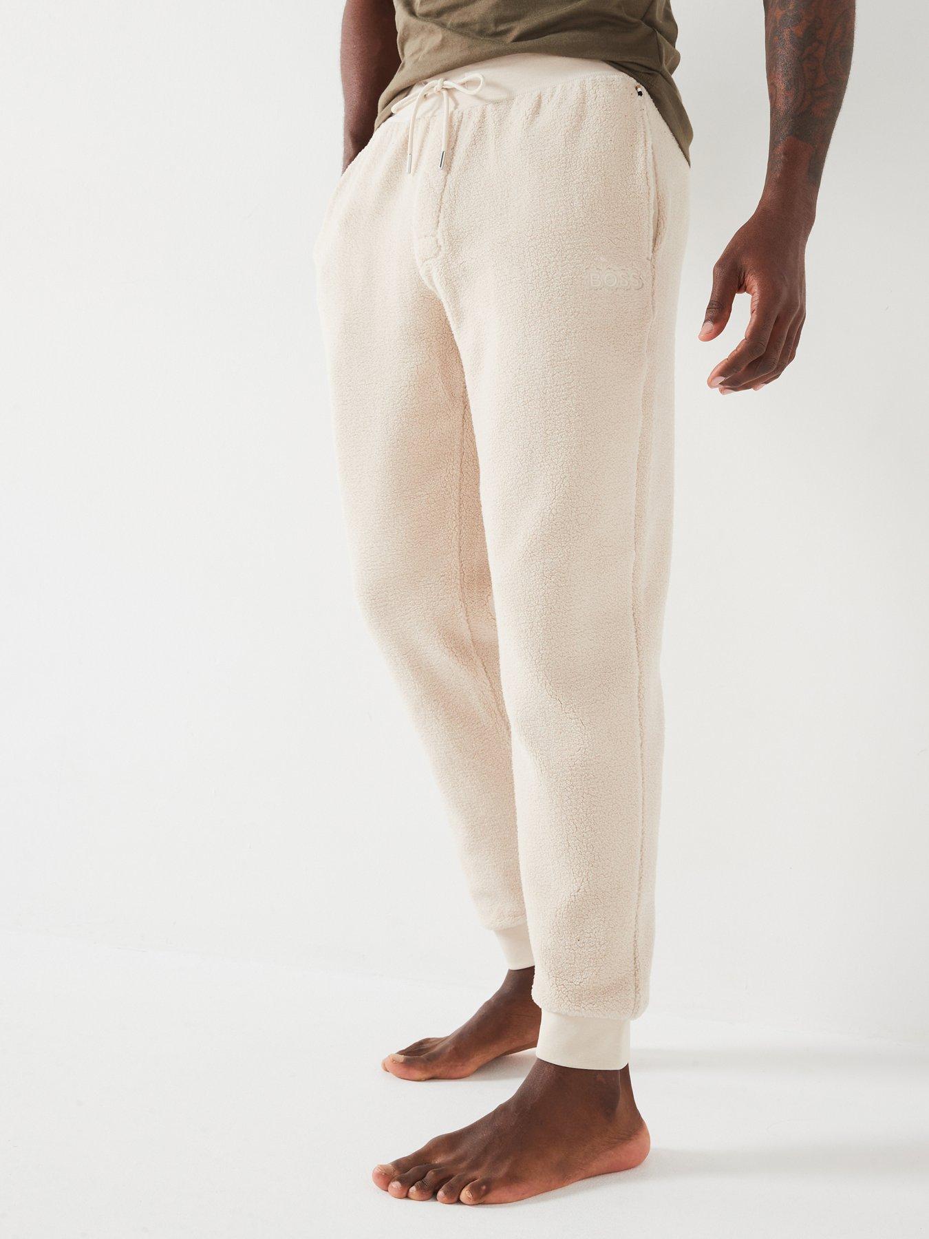 undefined Contemporary Polar Loungewear Pants - Off White
