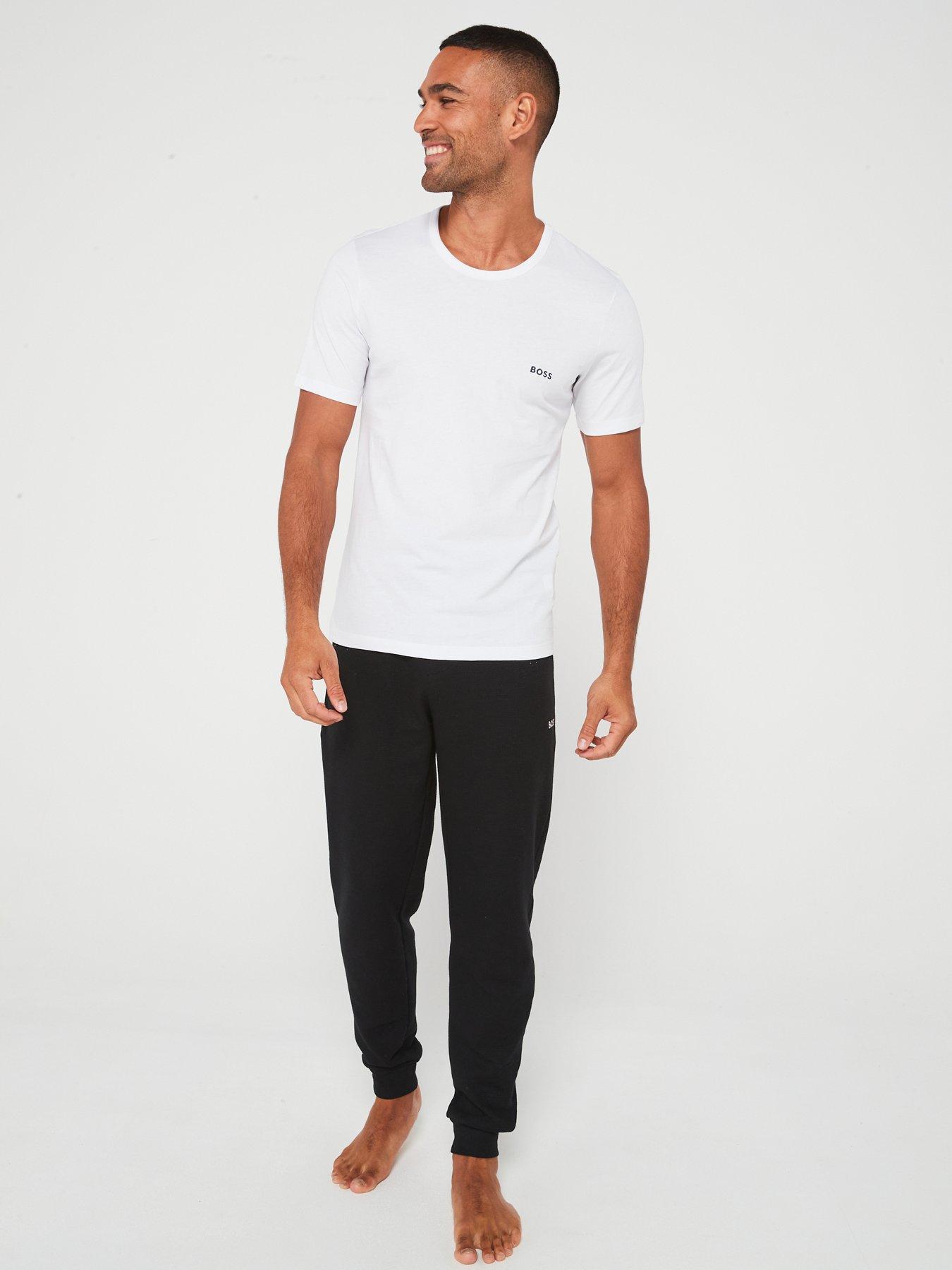 Image 4 of 7 of BOSS 3 Pack of&nbsp;T-shirts -&nbsp;Grey/Navy/White