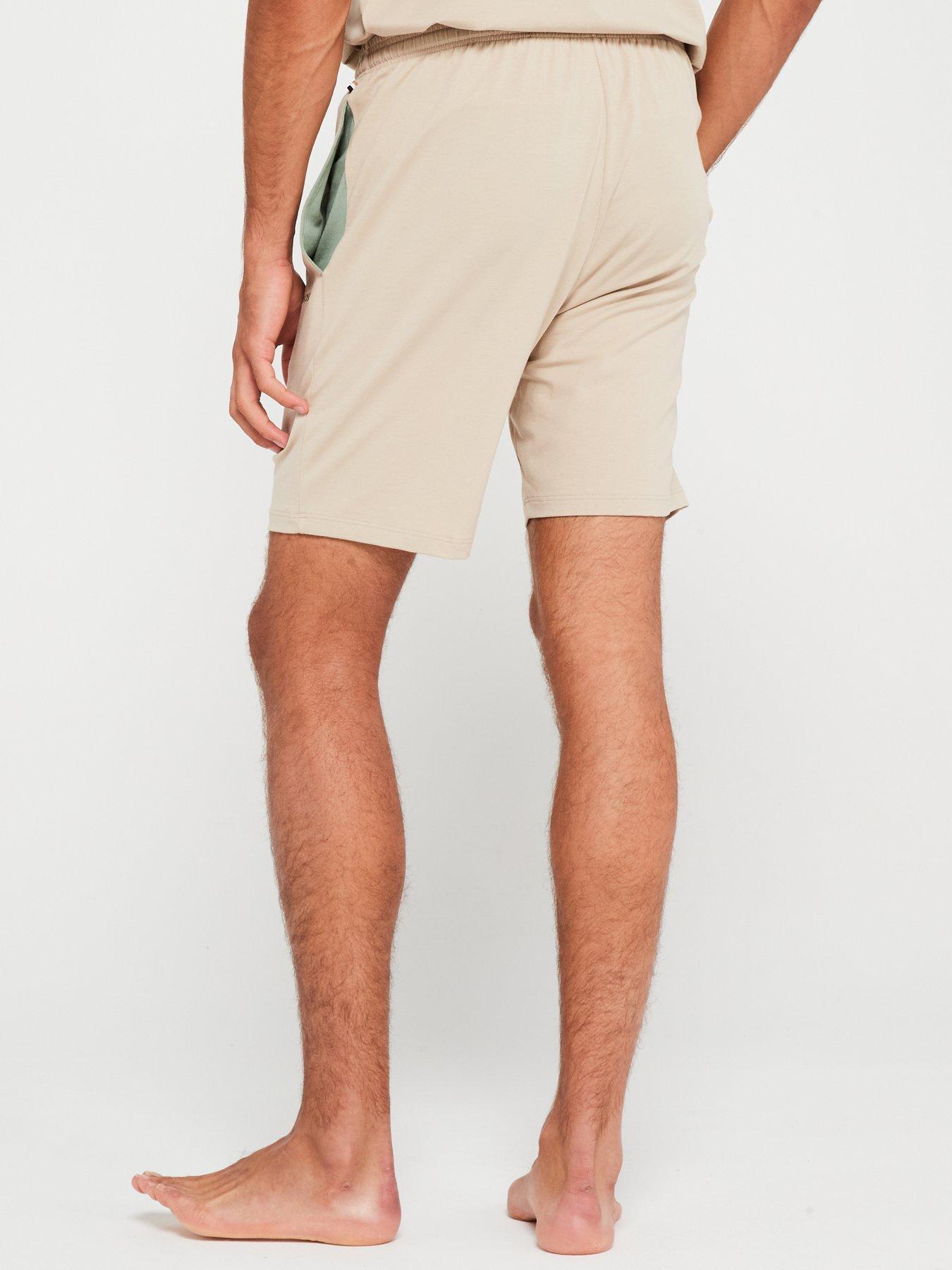 Image 2 of 4 of BOSS Mix&amp;Match Lounge Shorts - Beige