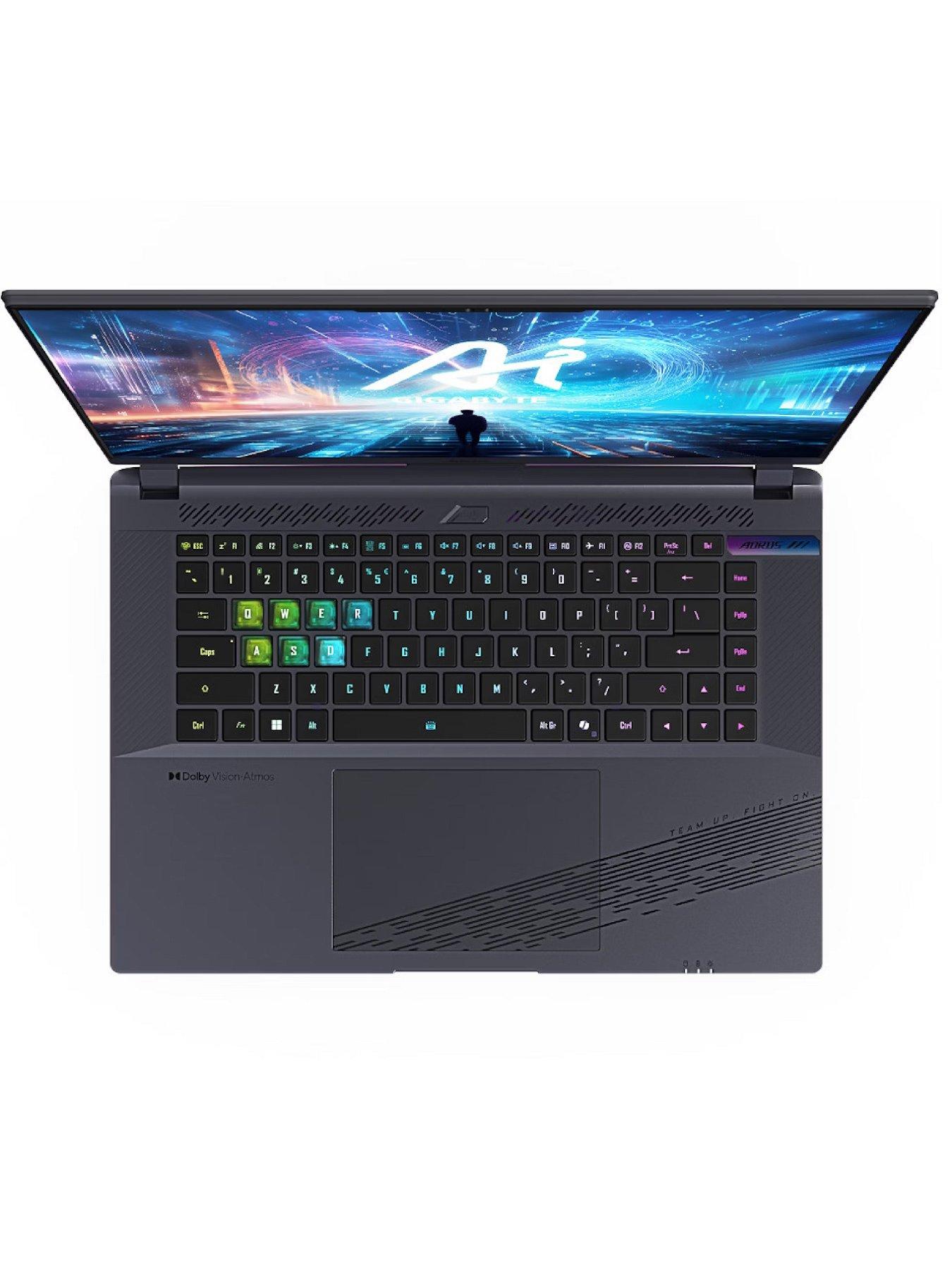 Image 5 of 7 of GIGABYTE Aorus 16X 9KG Gaming Laptop - 16in QHD 165Hz,&nbsp;GeForce RTX 4060, Intel Core i7, 16GB RAM, 1TB SSD