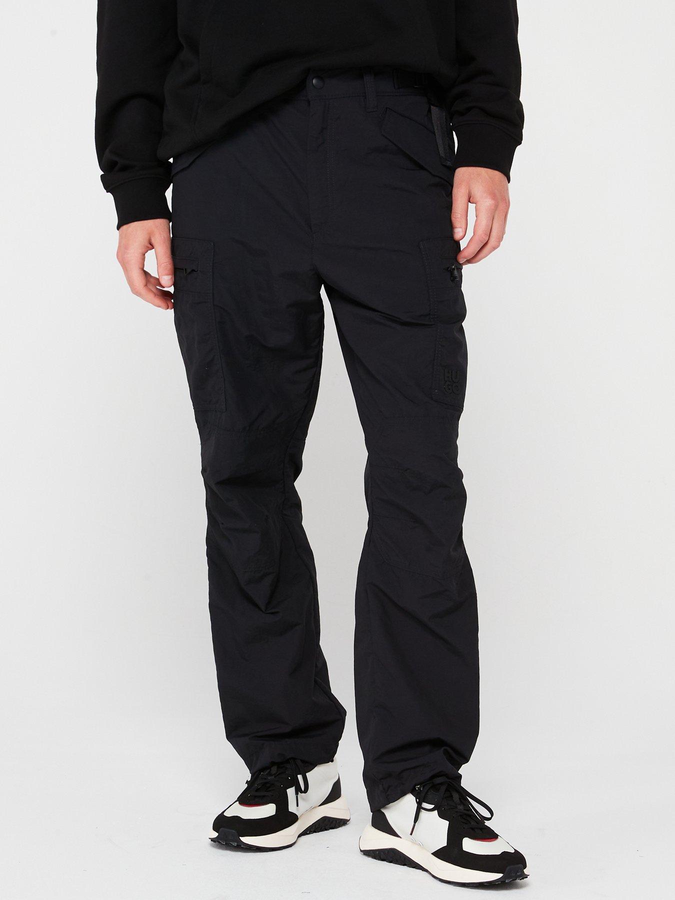 undefined Giaz244 Relaxed Fit Utility Cargo Pants - Black