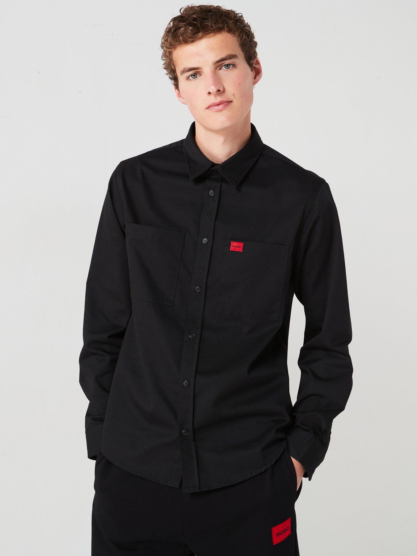 undefined Egrin Double Pocket Shirt - Black