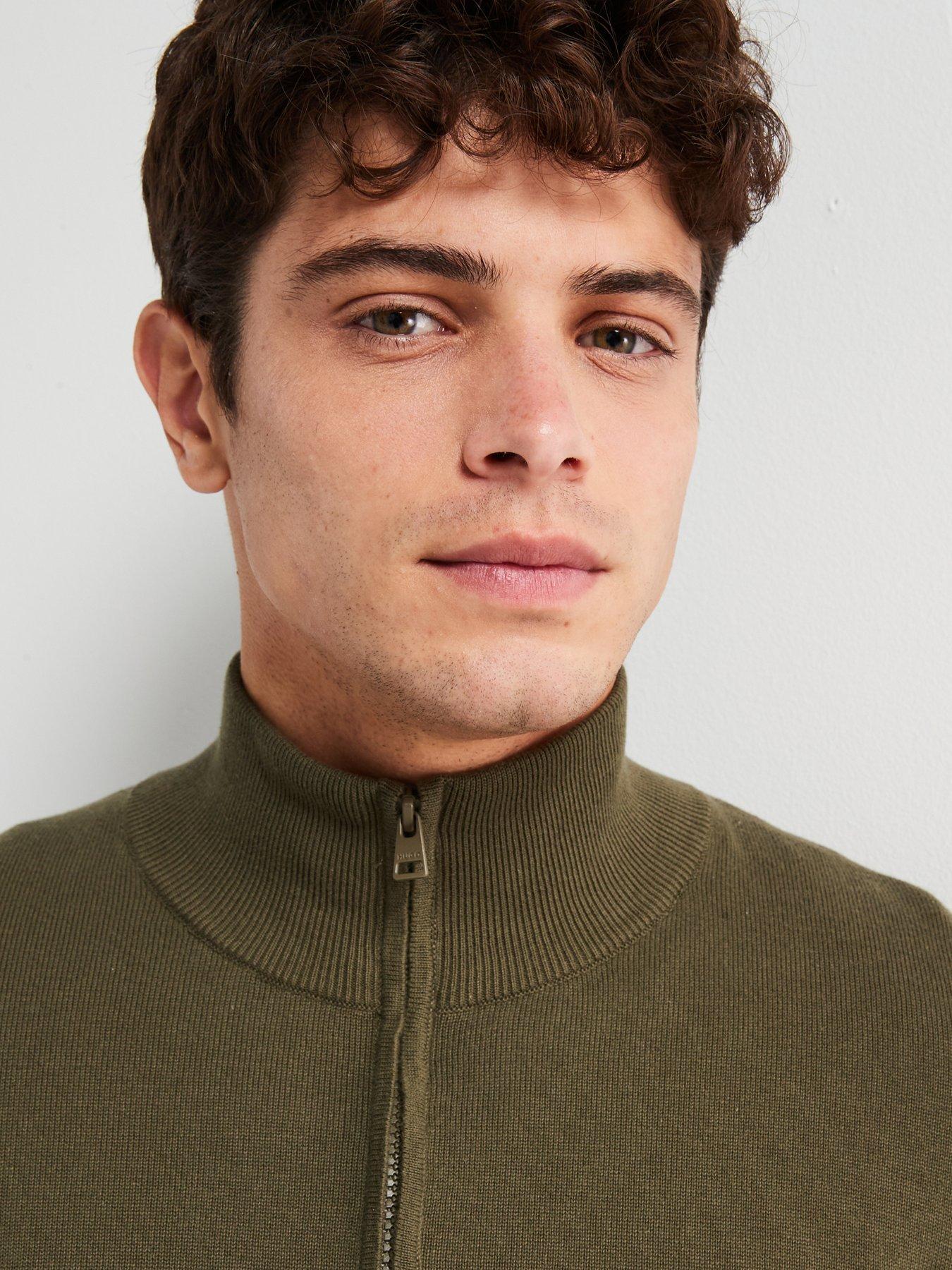 HUGO SAN QUINTUS - Trui - open green/groen