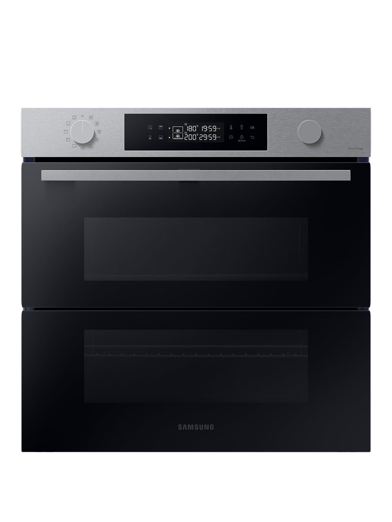 Samsung Series 4 NV7B45305AS Dual Cook Flex Smart Oven with Pyrolytic Cleaning – A+ Rated - Stainless Steel