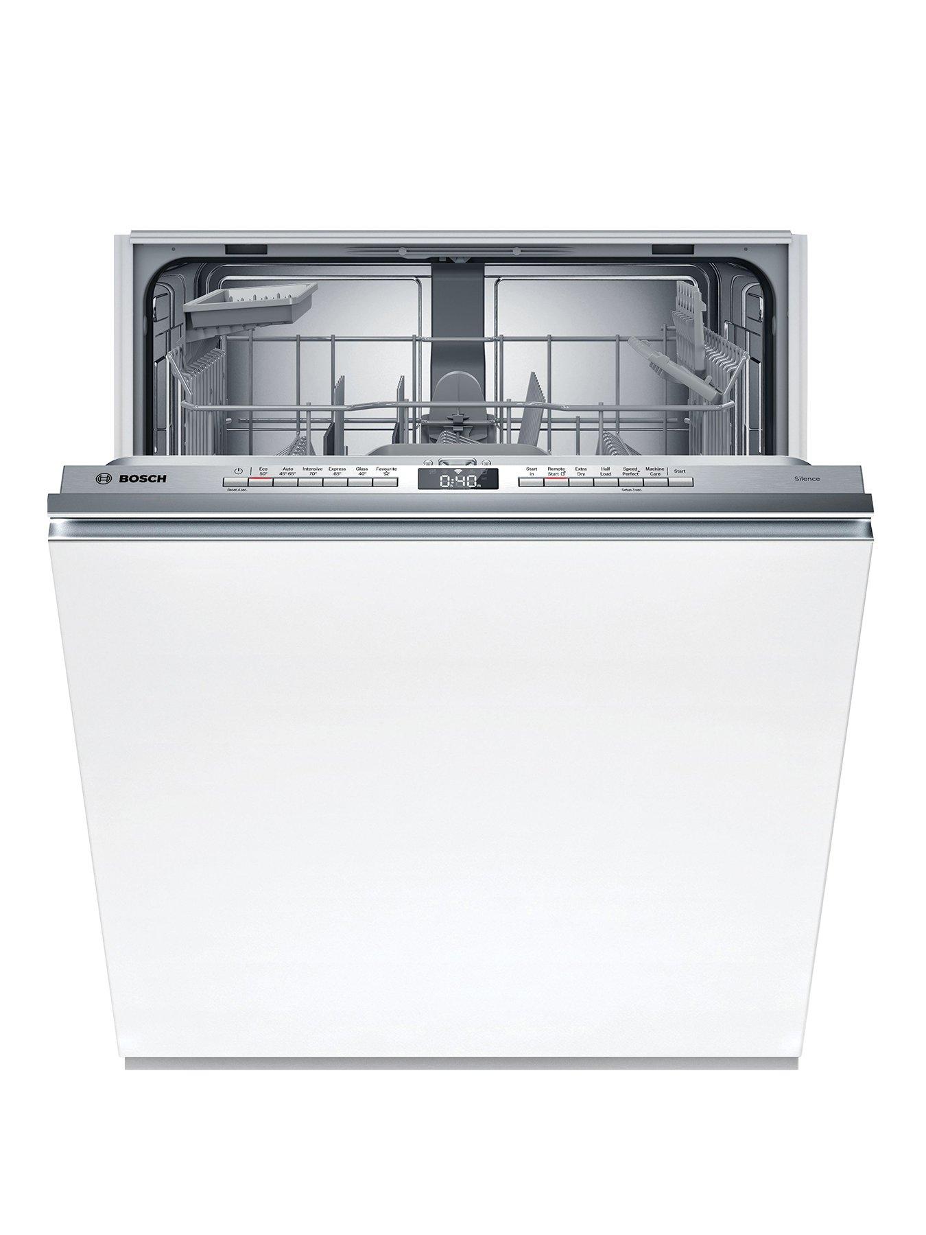 Bosch Series 4 SMV4HTX00G Full Size 13-Place Settings Integrated Dishwasher with Extra Dry - Stainless Steel - D Rated