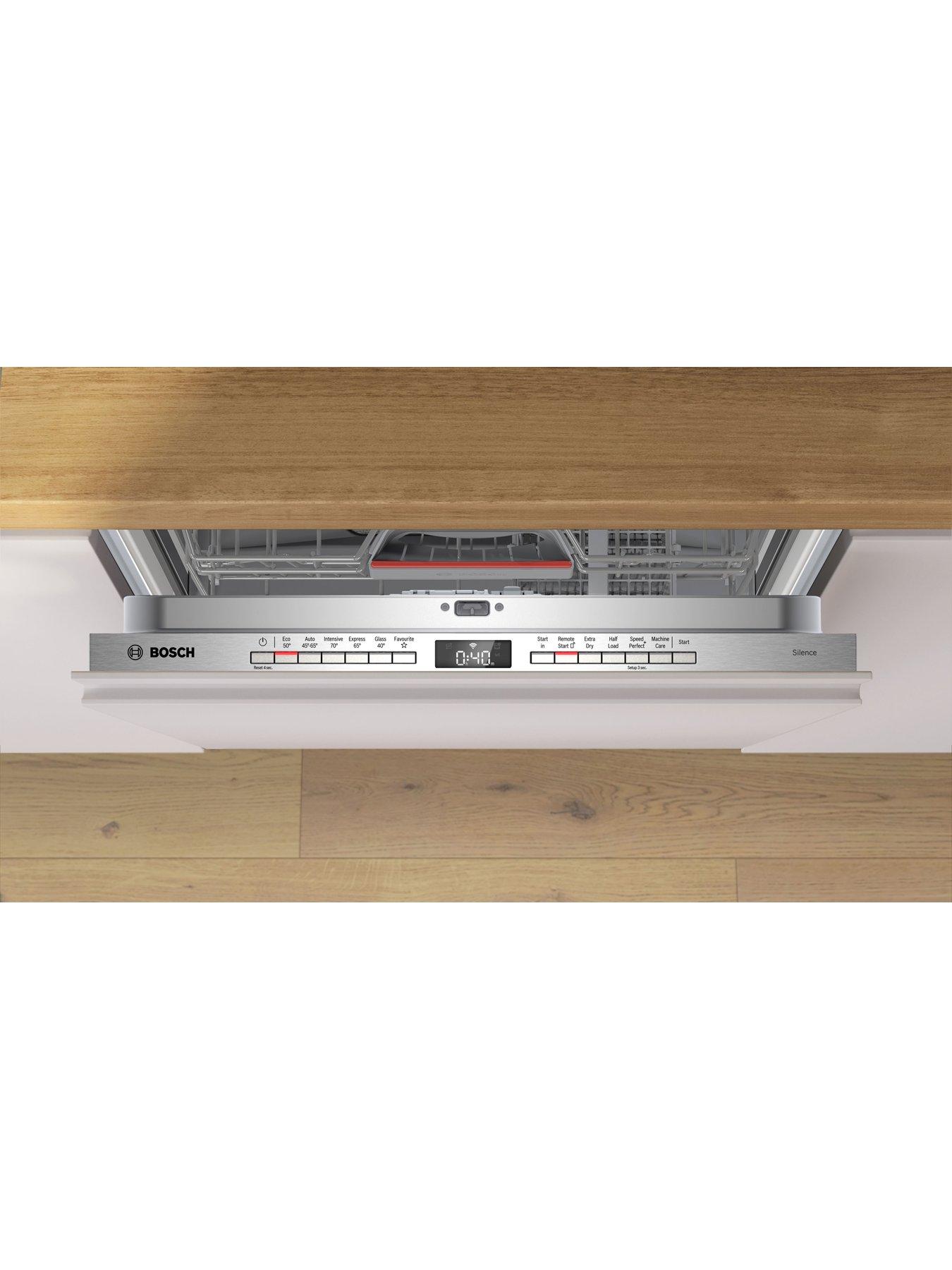 Image 2 of 7 of Bosch Series 4 SMV4HTX00G Fullsize&nbsp;13-Place Settings Integrated Dishwasher with Vario Flex baskets - Stainless Steel