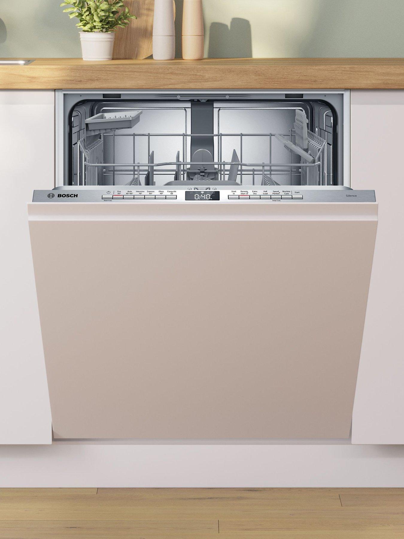 Image 3 of 7 of Bosch Series 4 SMV4HTX00G Fullsize&nbsp;13-Place Settings Integrated Dishwasher with Vario Flex baskets - Stainless Steel