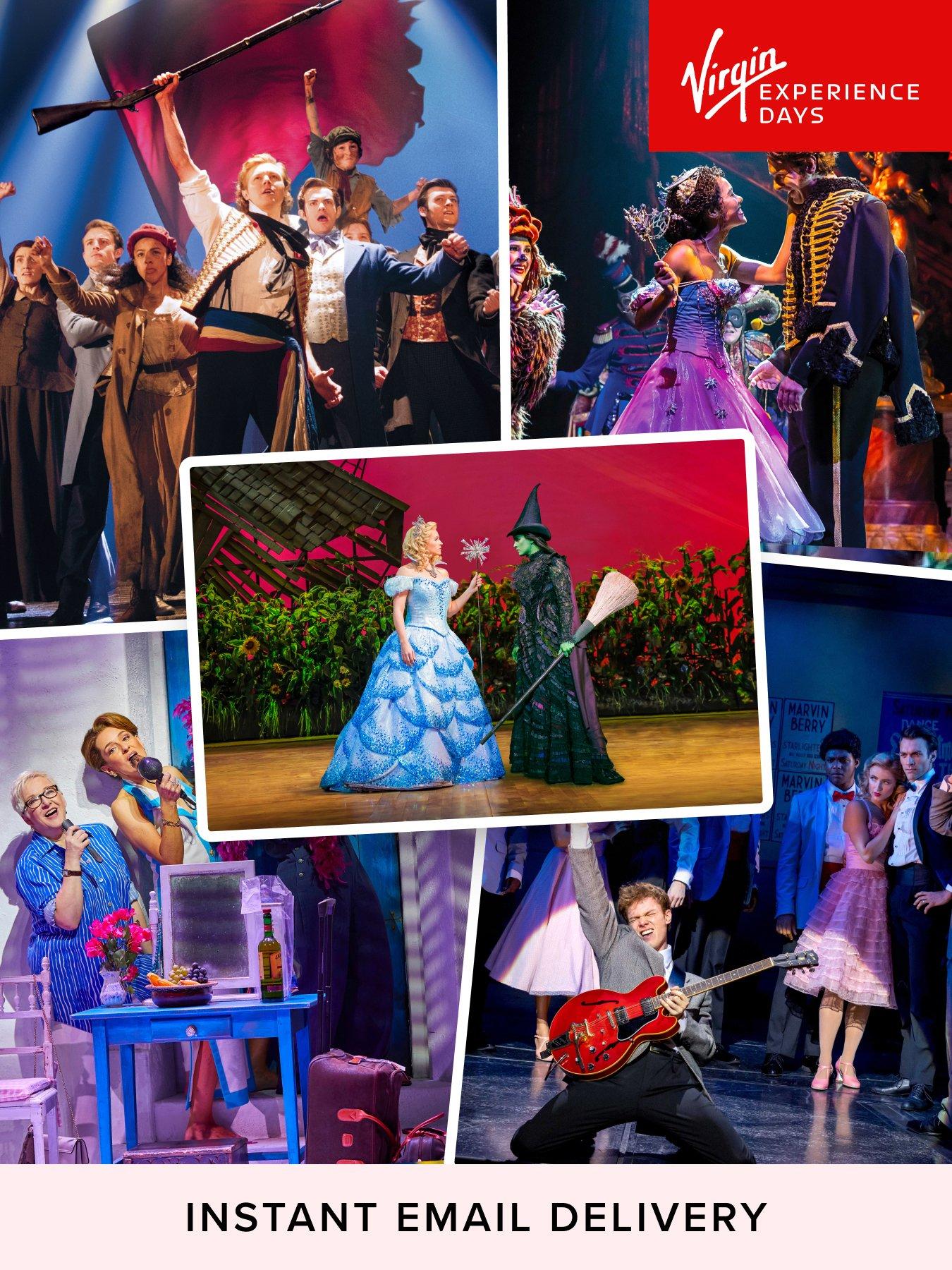 virgin experience days love west end theatre classic collection - e-voucher, one colour, women
