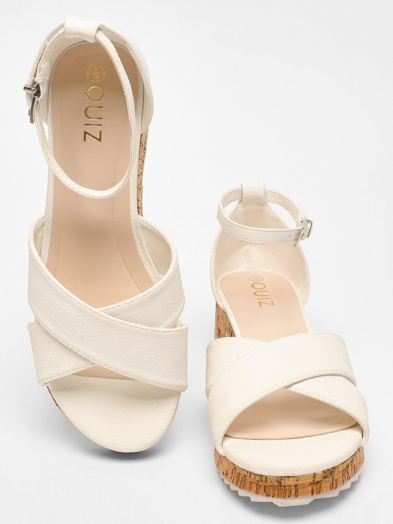 White wedges low sales