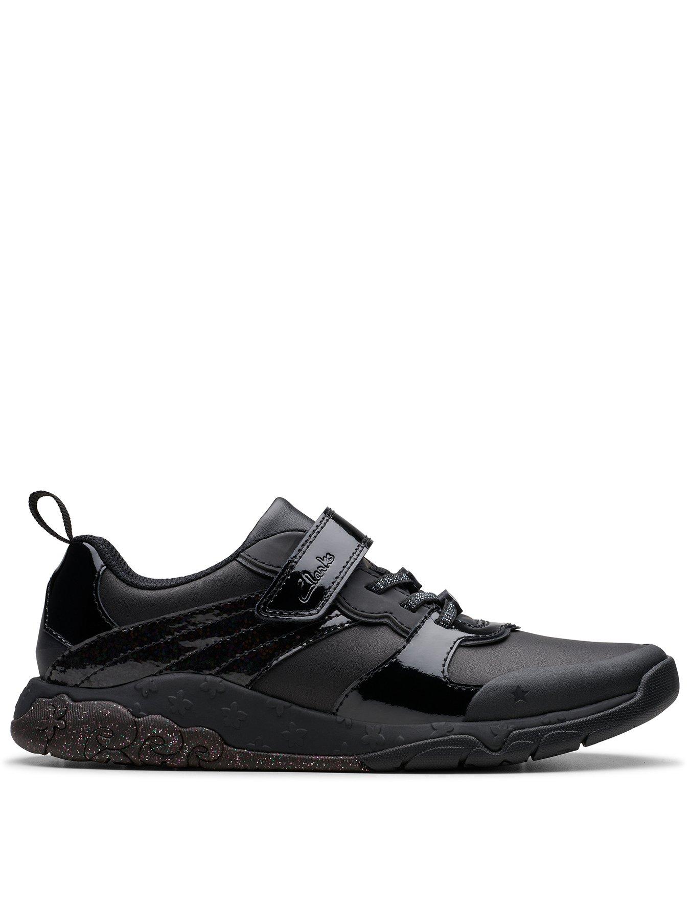 Kids Tidal Flare Lace School Trainer