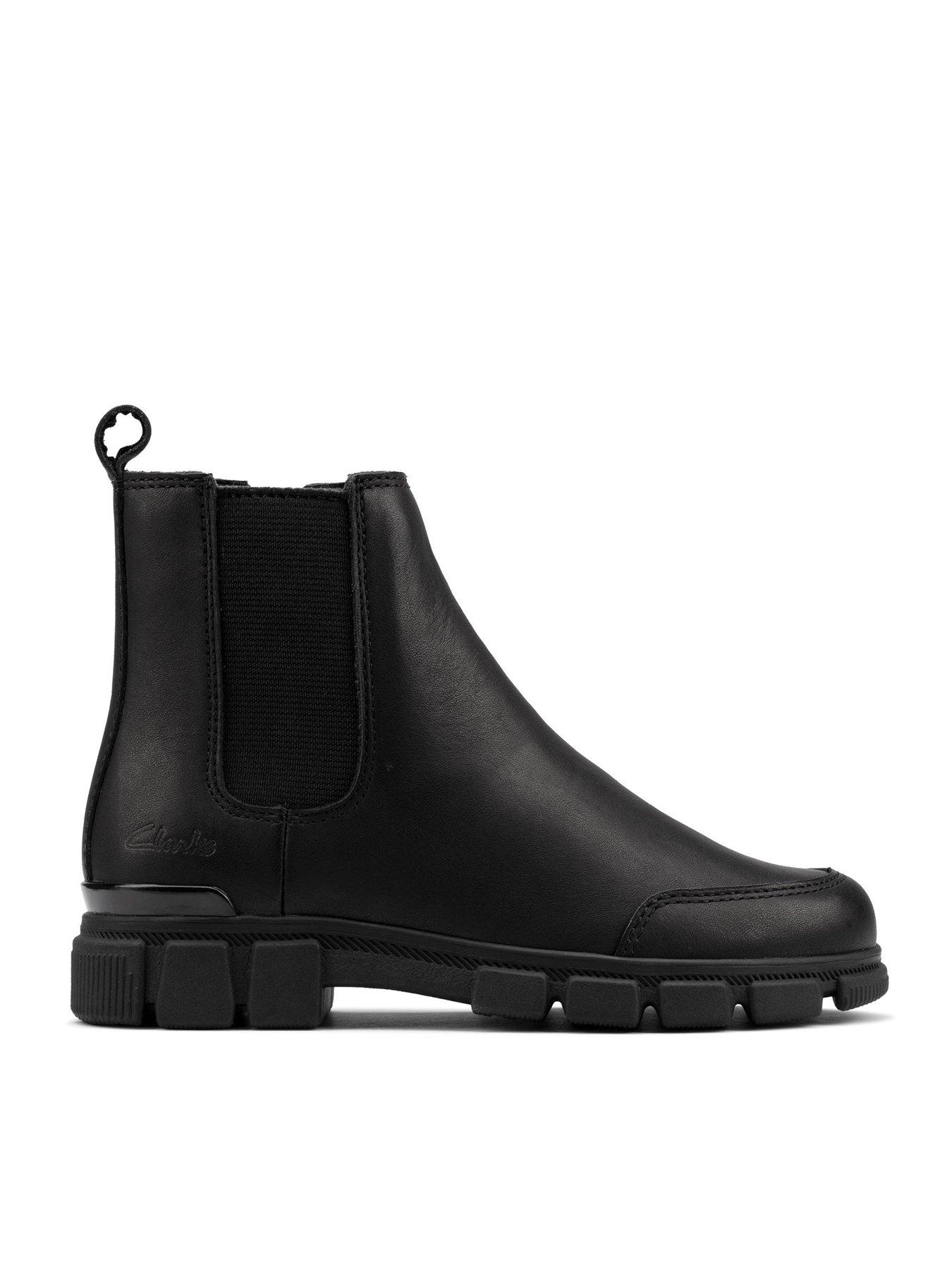 undefined Kids Evyn Chelsea Ankle Boot - Black