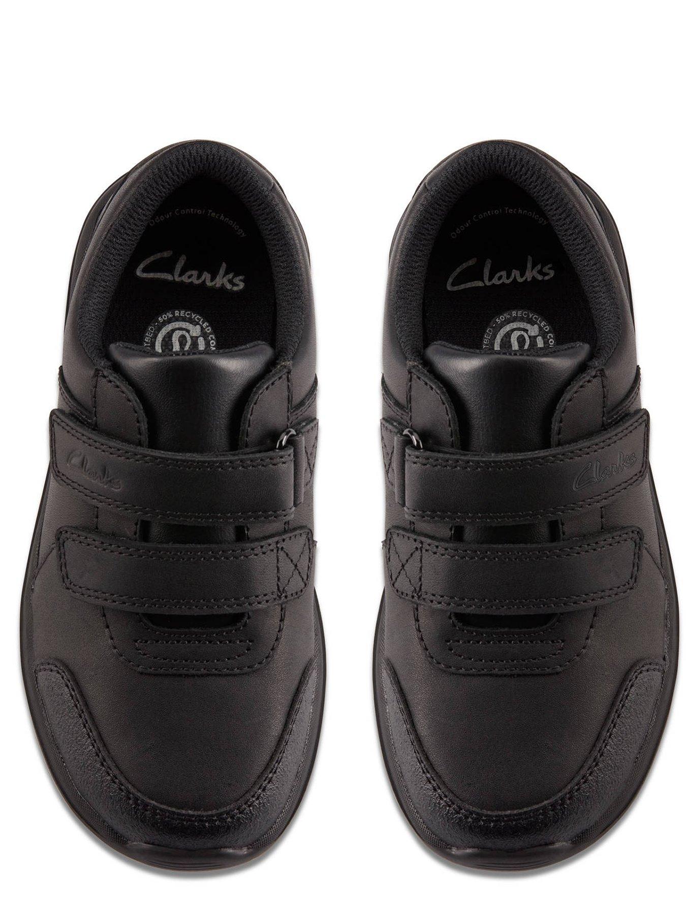 Image 4 of 6 of Clarks Kids Daze Step Double Strap Leather Shoe