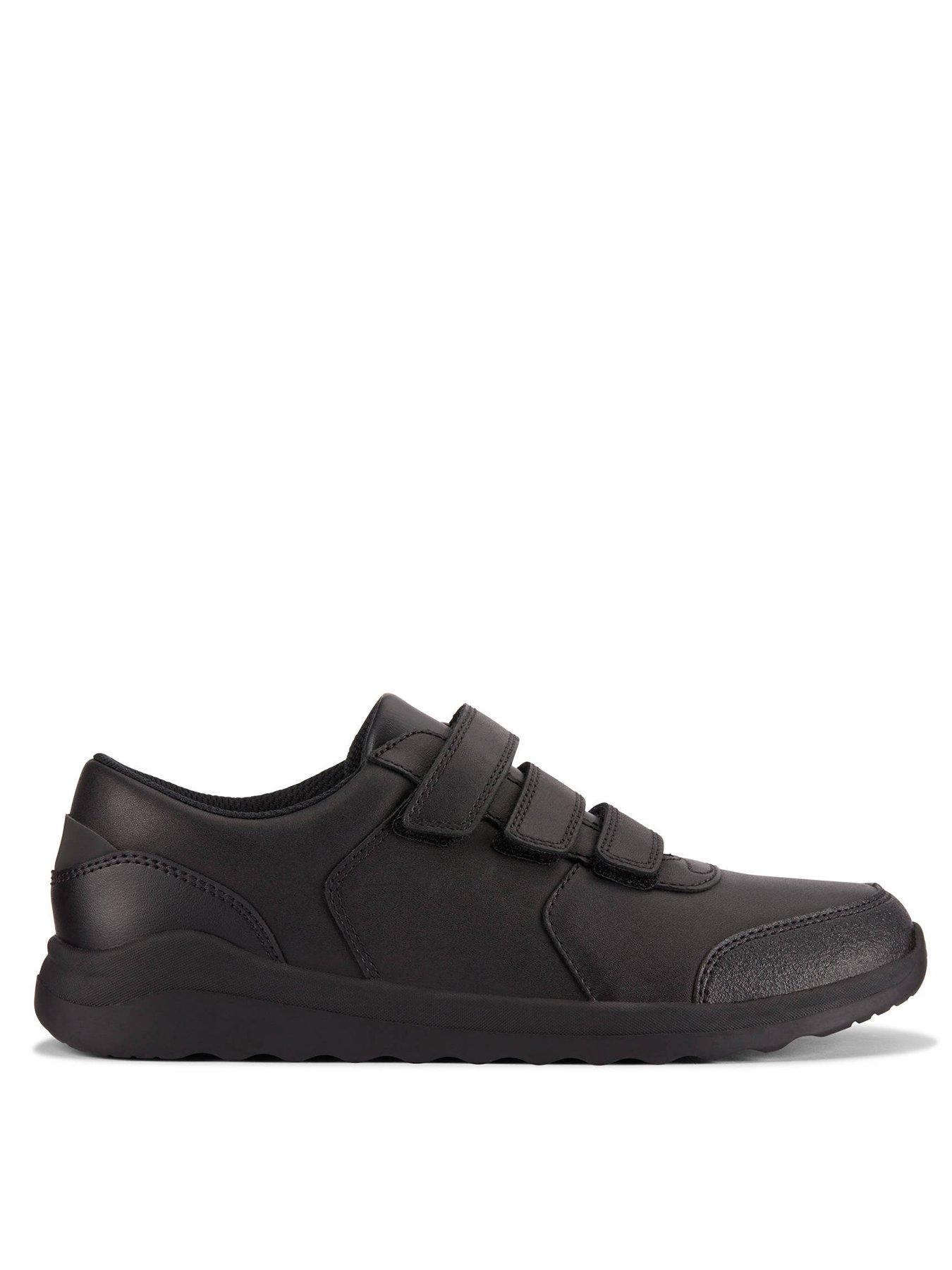 undefined Youth Daze Step 2 Tripple Strap Leather School Shoe