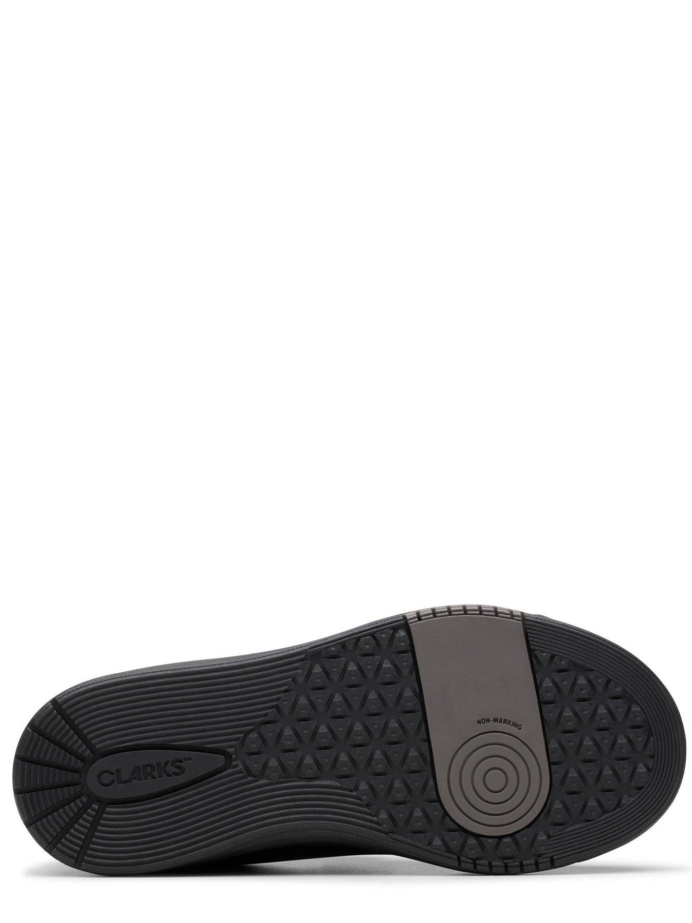 Image 5 of 6 of Clarks Kids Urban Bright Strap And Lace Leather School Shoe